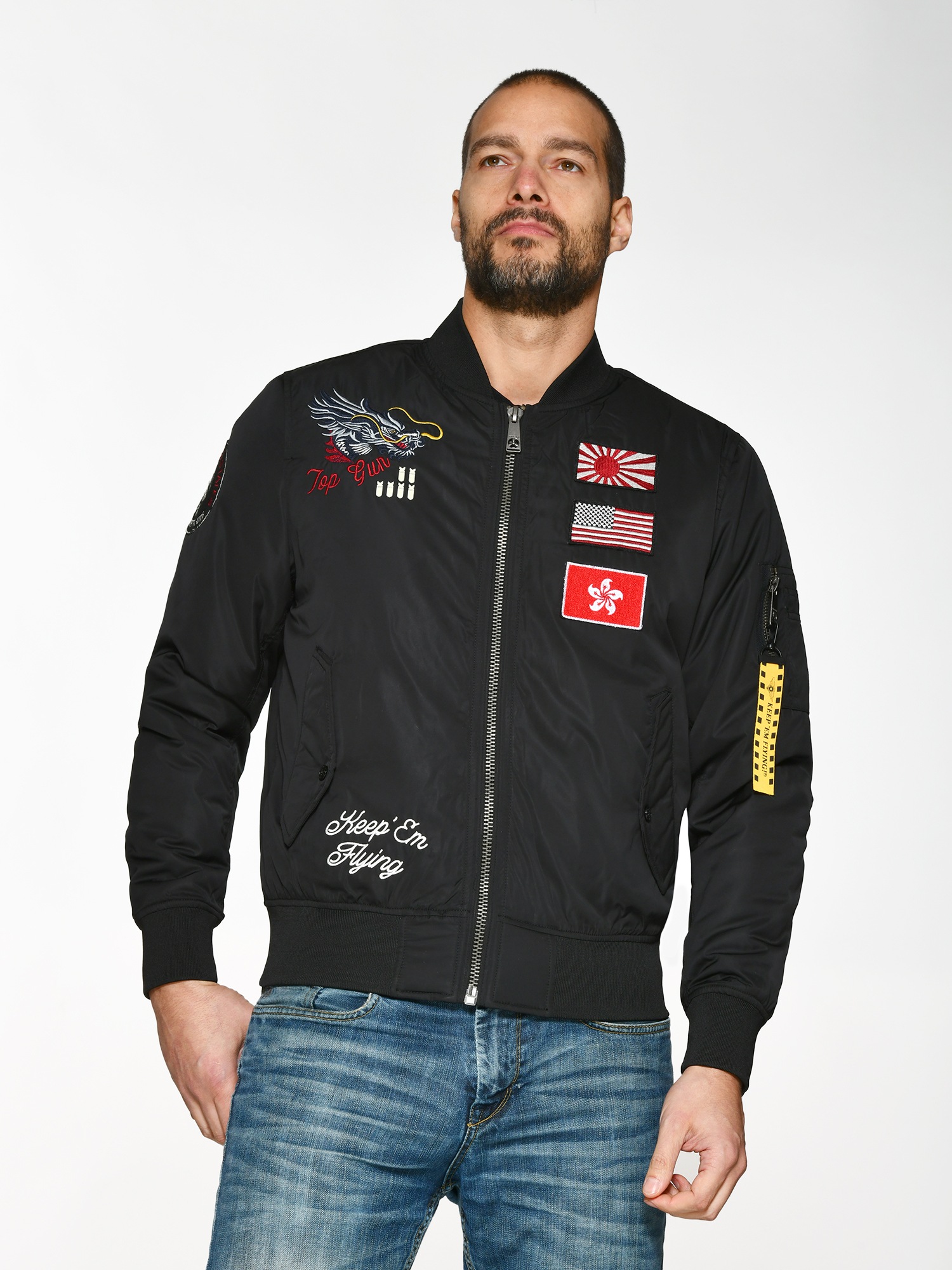 TOP GUN Bomberjacke »TG20192031«