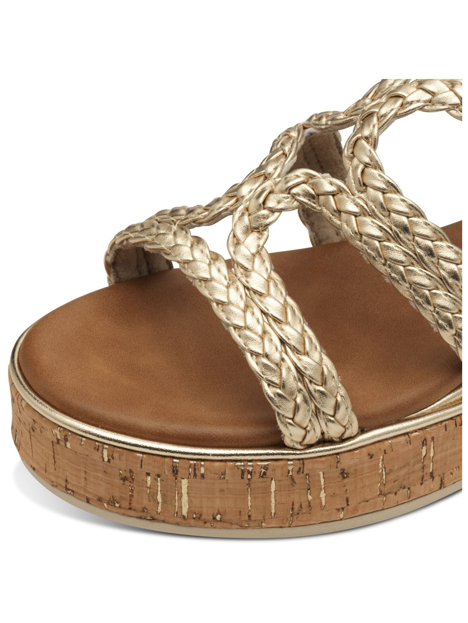 MARCO TOZZI Plateausandaletten »Marco Tozzi Sandalen Lederimitat«