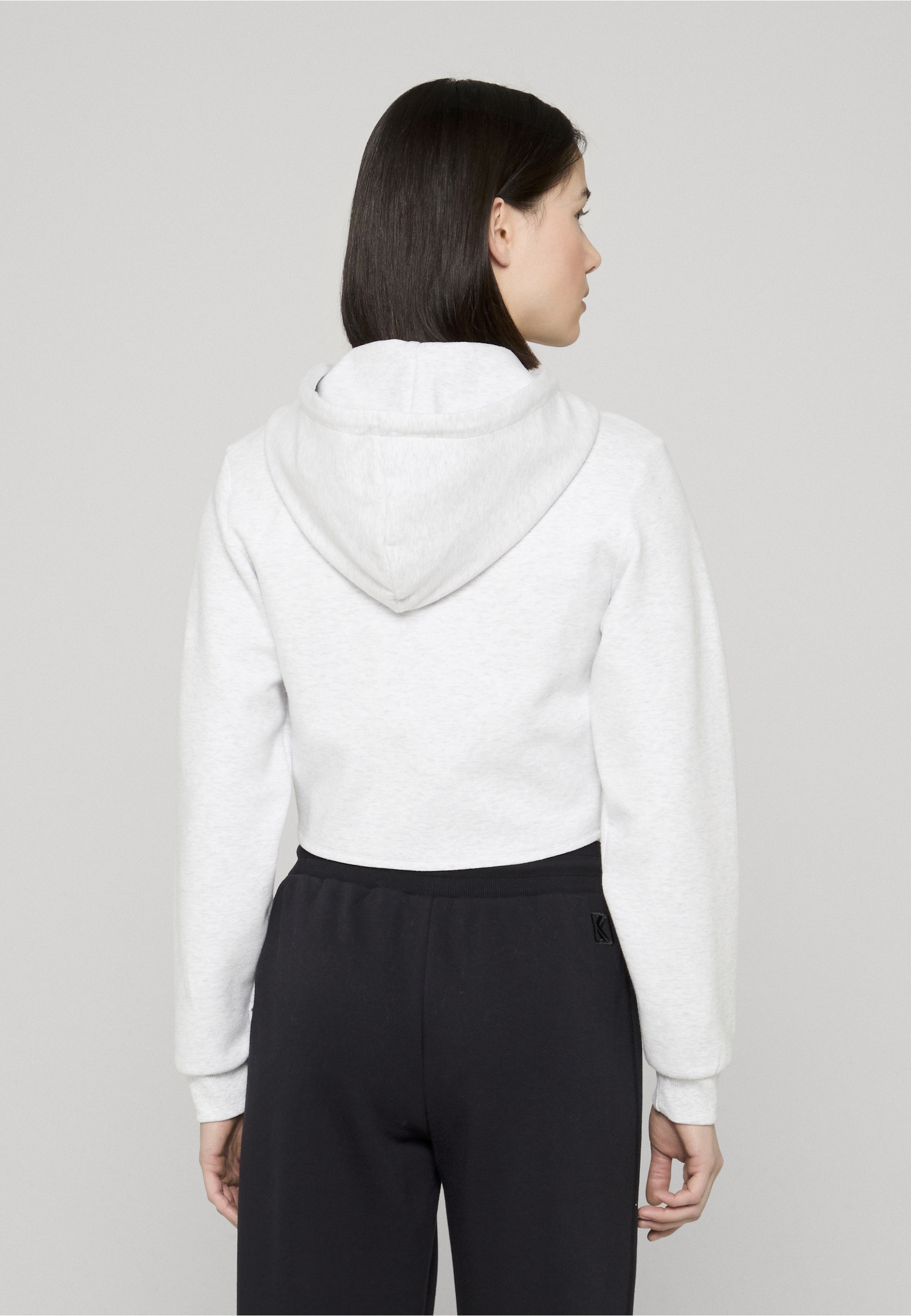 Karl Kani Funktions-Kapuzensweatjacke »Karl Kani OG K Interlock Cropped Zip Hoodie«
