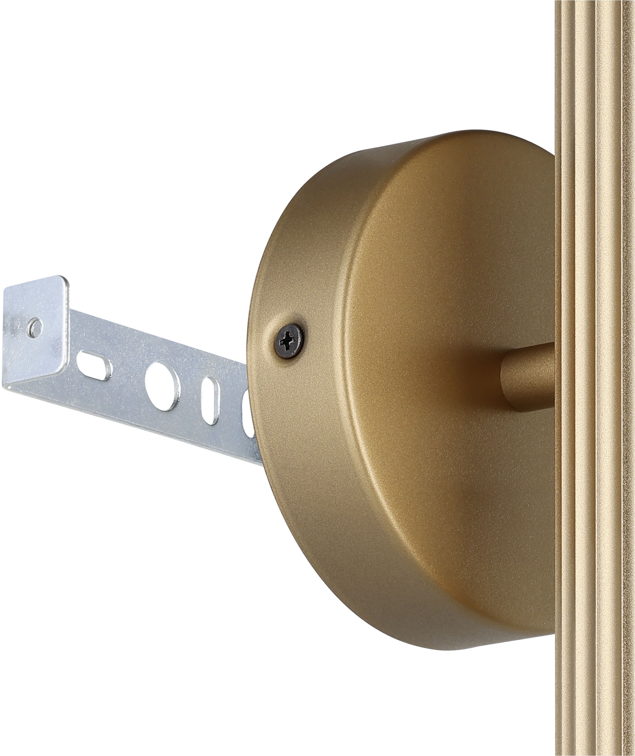 EGLO Wandleuchte »PORTILLO Wandlampe - Alu, Stahl - GU10 - 2X5W - IP20« GU10 1 Stk. Wandstrahler, Wandspot, Wohnzimmer, Flur, L10,5 x H20 x AL8,5 cm