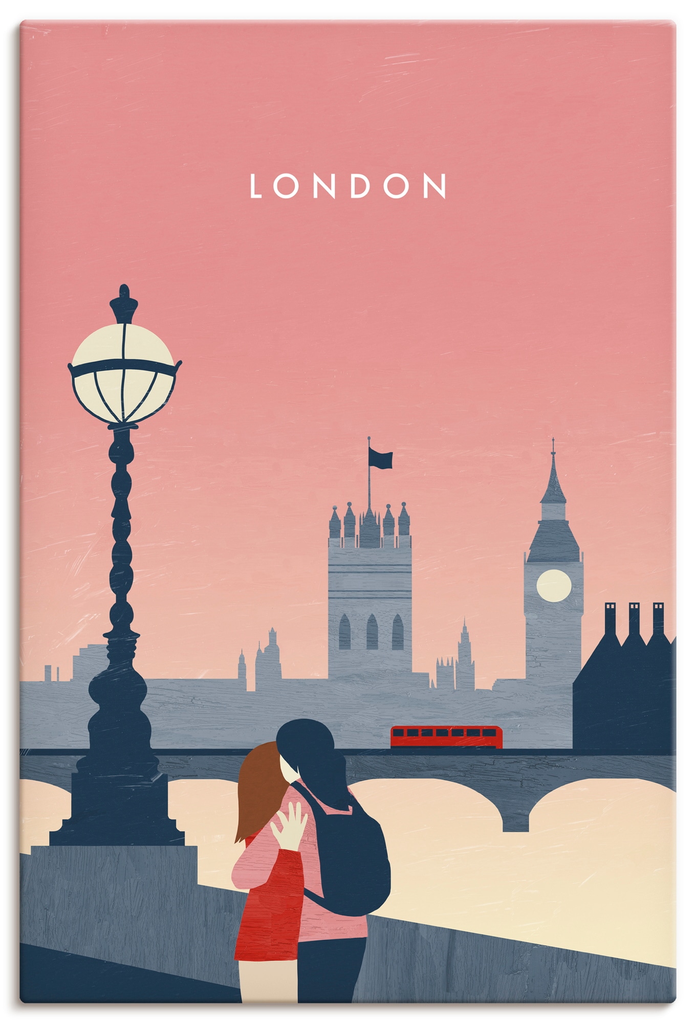 Artland Wandbild "London" 1 Stk. tlg. als Alubild, Leinwandbild, Poster, Wandaufkleber in verschied. Größen