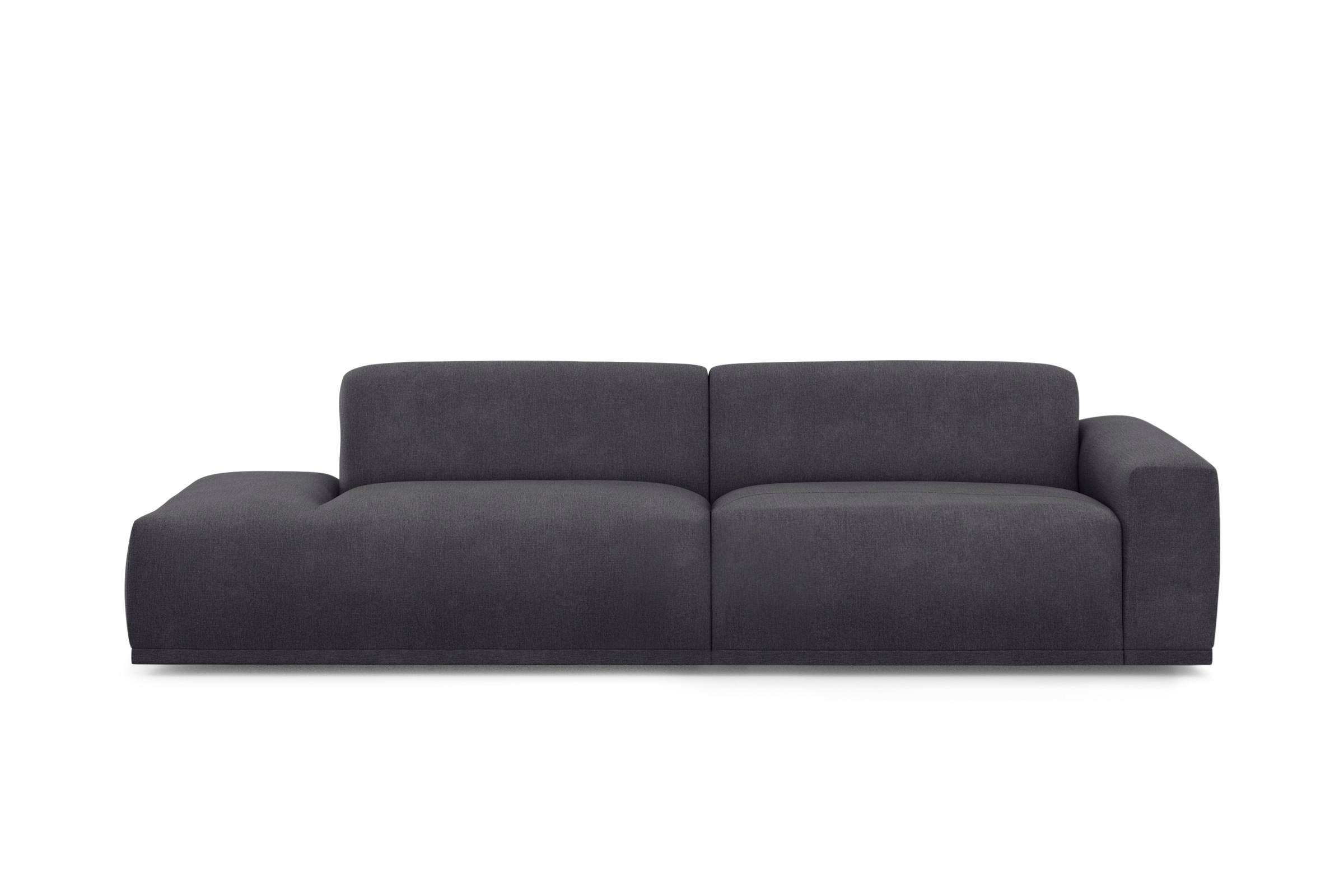 TRENDMANUFAKTUR Big-Sofa »Braga, mit hochwertigem Kaltschaum, Megasofa, in Cord erhältlich«, modernes Big-Sofa, Couch mit hohem Sitzkomfort, 277/72/107 cm (B/H/T)