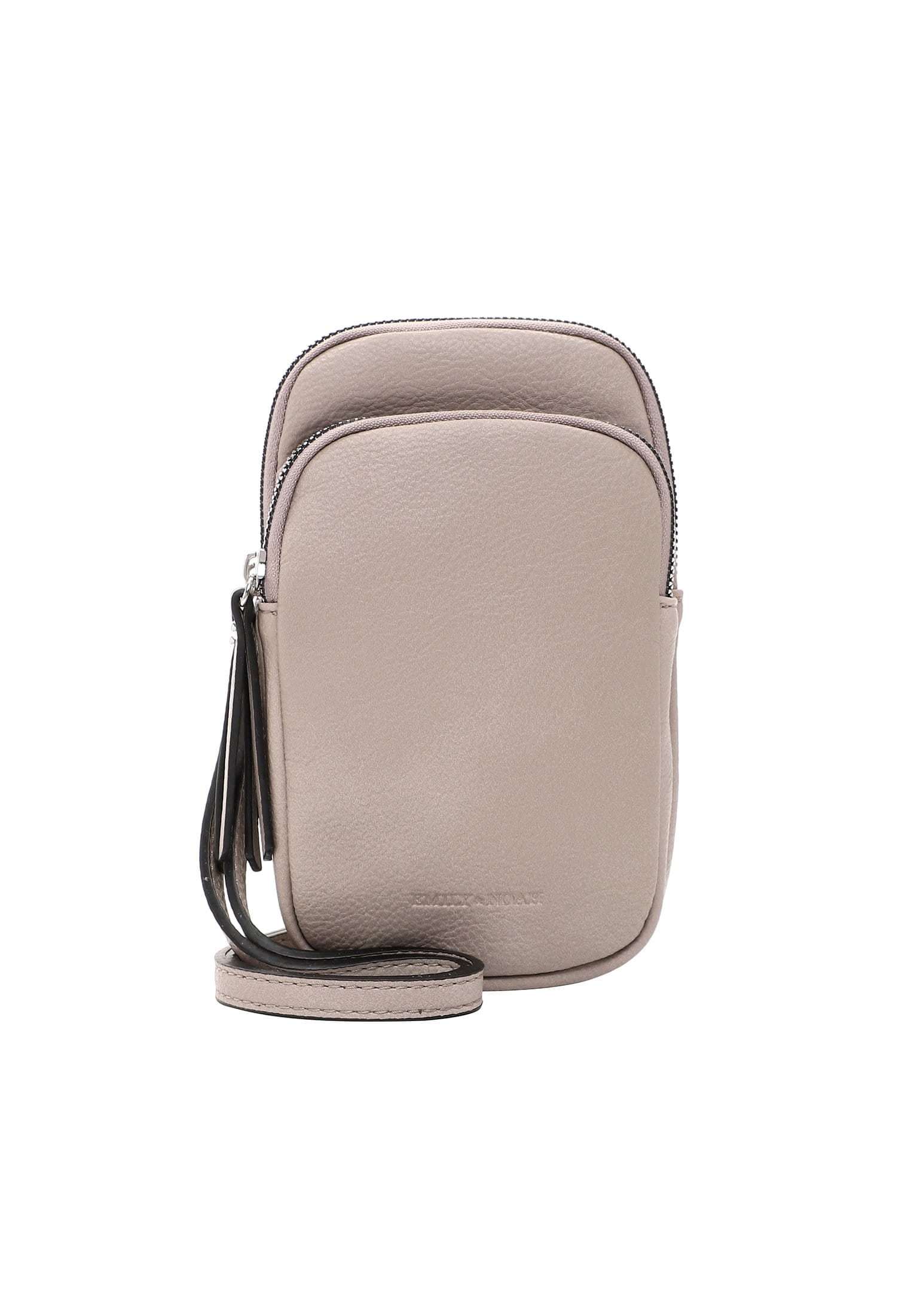 EMILY & NOAH Damen Handytasche "Handyetui E&N Emma", beige, Polyurethan, Taschen