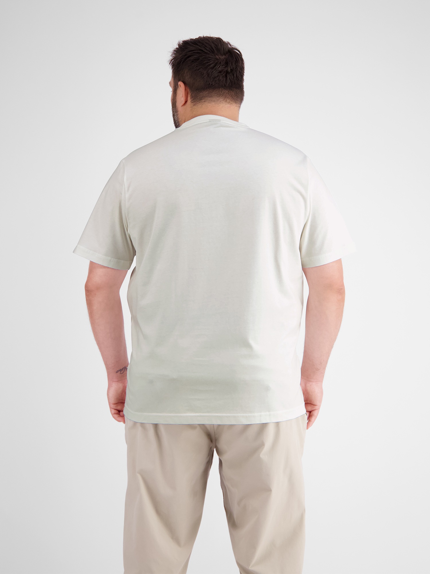LERROS T-Shirt "LERROS T-Shirt mit Brustprint in Großen Größen" günstig online kaufen