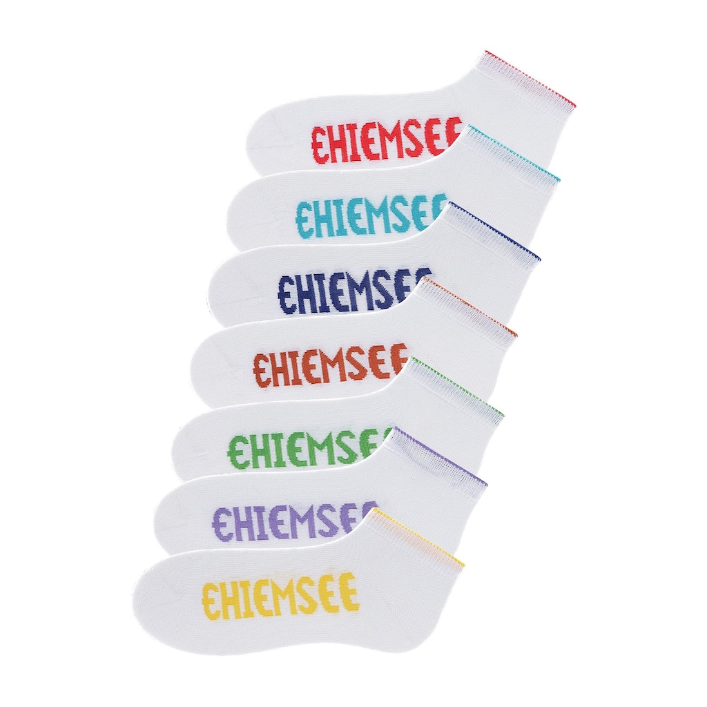 Chiemsee Sneakersocken, (Set, 7 Paar)