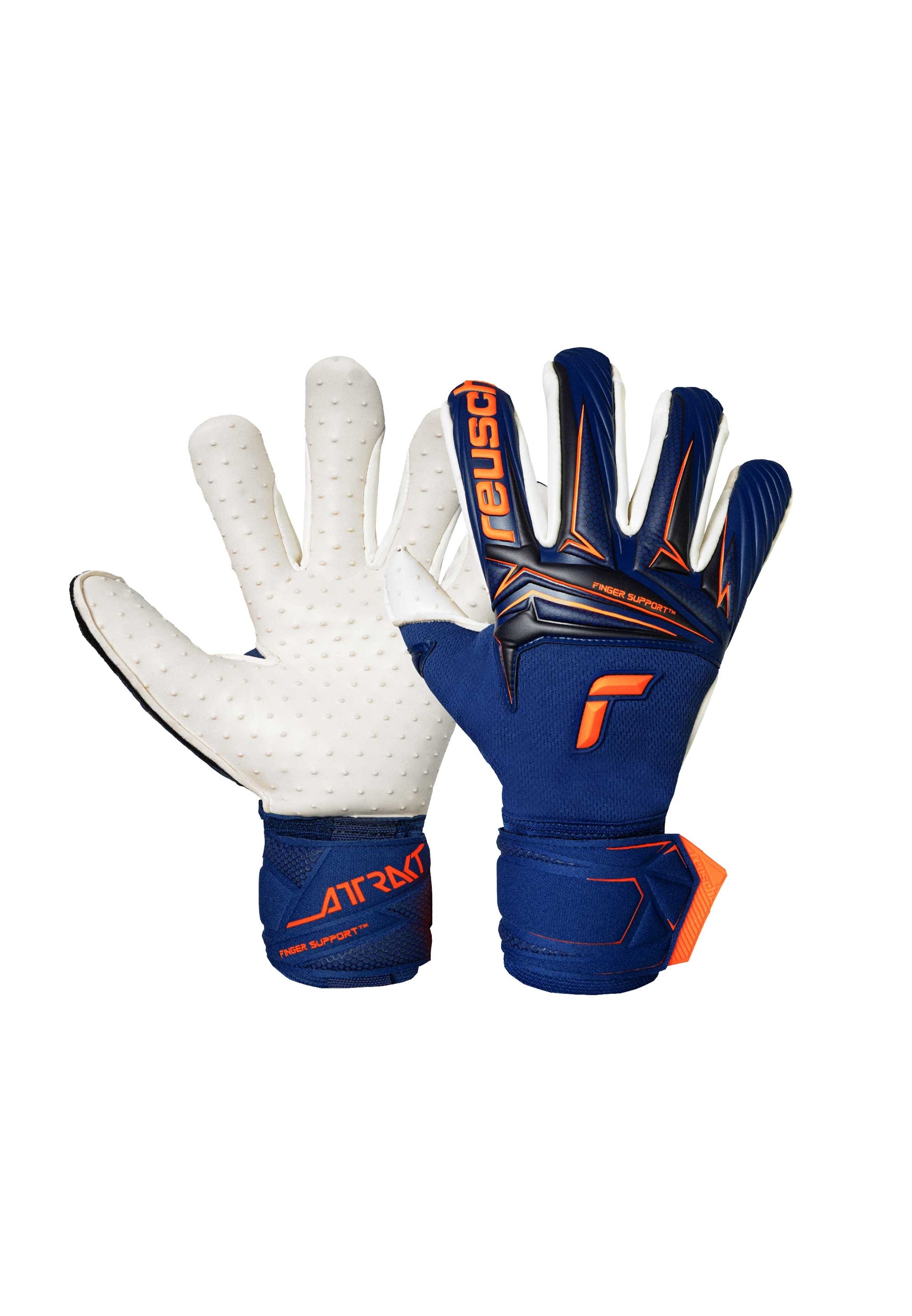 Reusch Torwarthandschuhe "Attrakt SpeedBump Finger Support" mit maximaler Sicherheit für die Finger