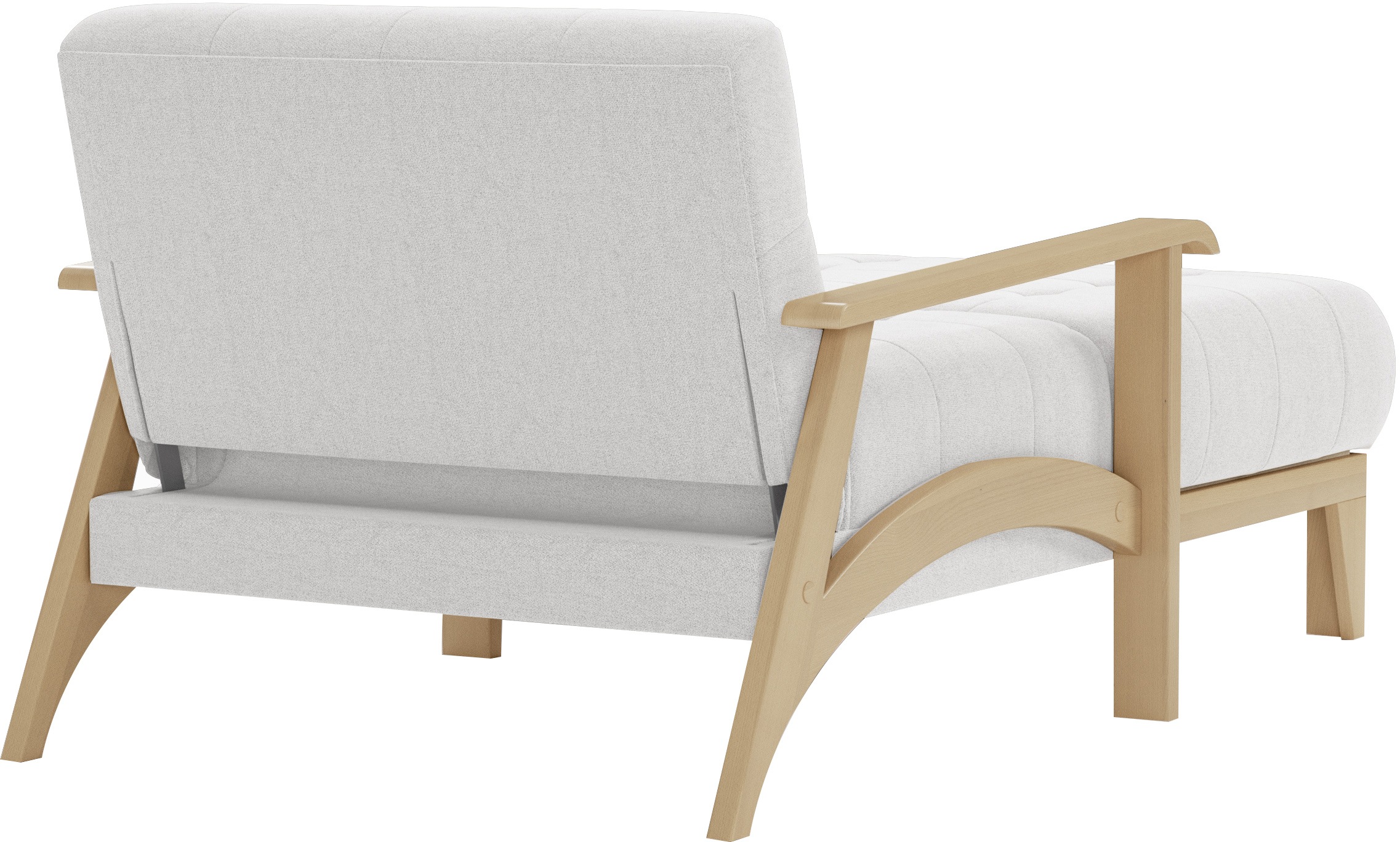 sit&more Recamiere »Billund«, Armlehnen aus Buchenholz in natur, verschiedene Bezüge und Farben