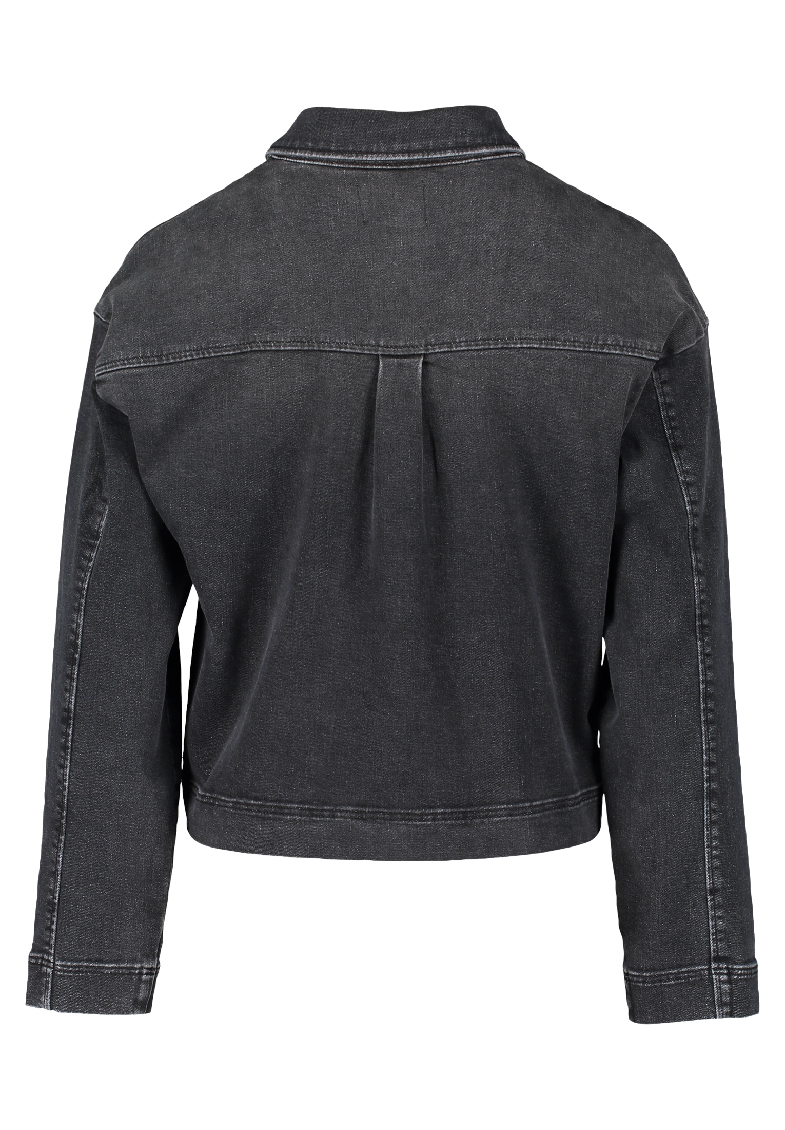 Betty&Co Jackenblazer »Betty & Co Jeansjacke mit aufgesetzten Taschen«
