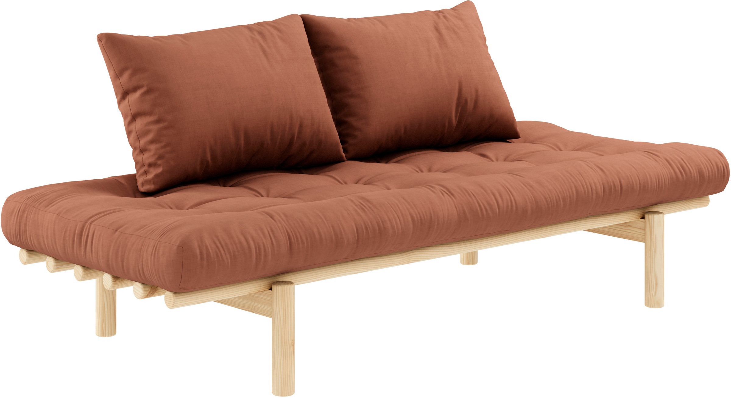 Thumbnail - Karup Design "Pace" Set, 2 Stk. tlg. aus massiven Kiefernholz, inkl. Futonmatratze