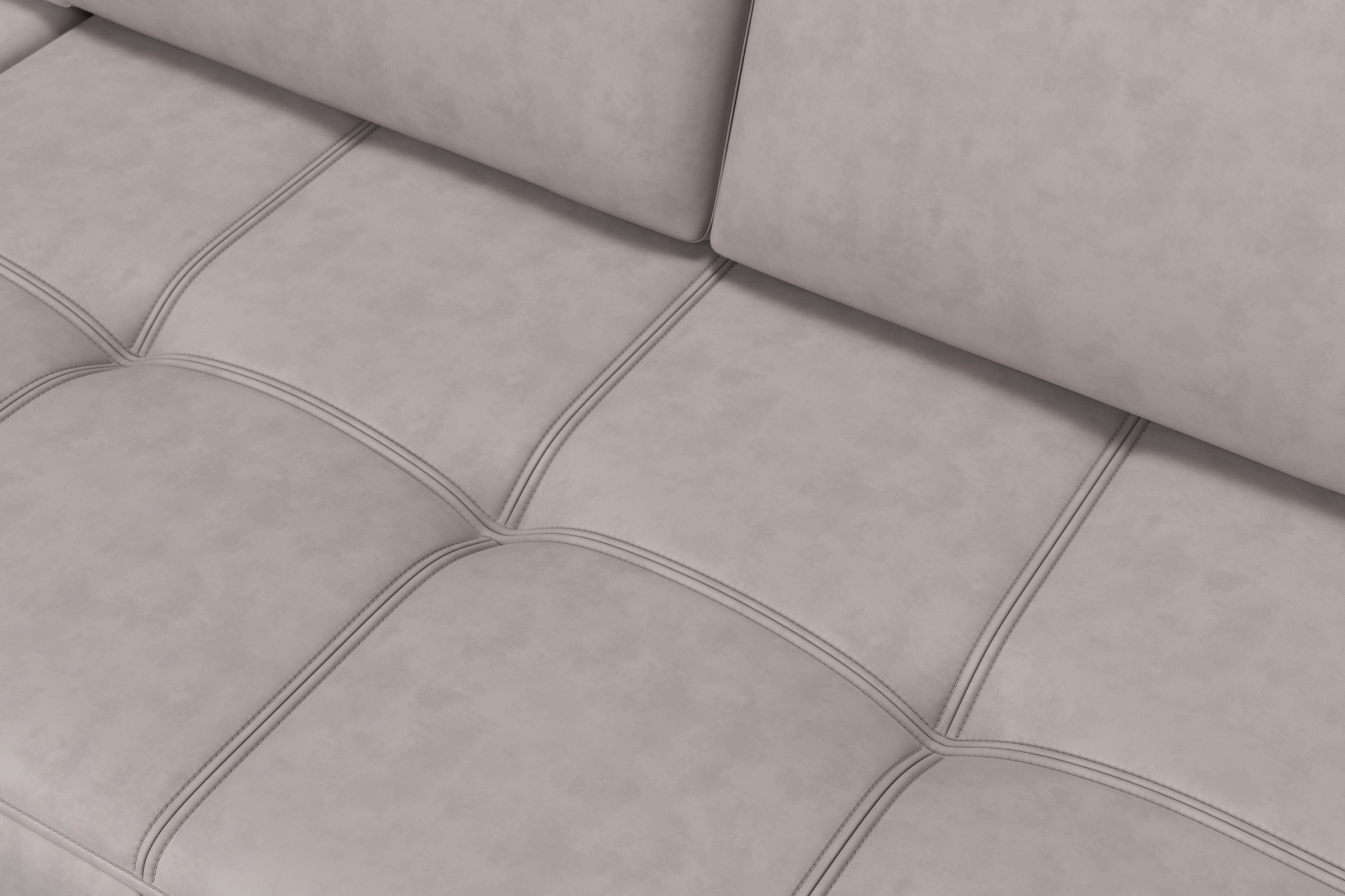 sit&more Ecksofa »Bendigo L-Form«, inklusive Sitztiefenverstellung, Bodenfreiheit 15 cm, in 2 Fußfarben