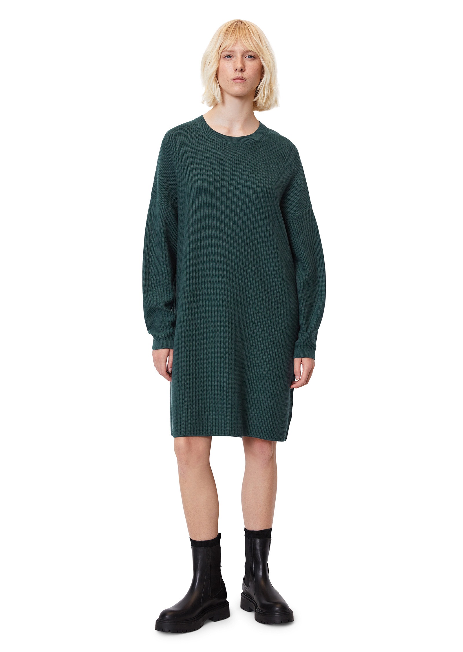 Marc O'Polo Strickkleid »mit feiner Rippenstruktur«