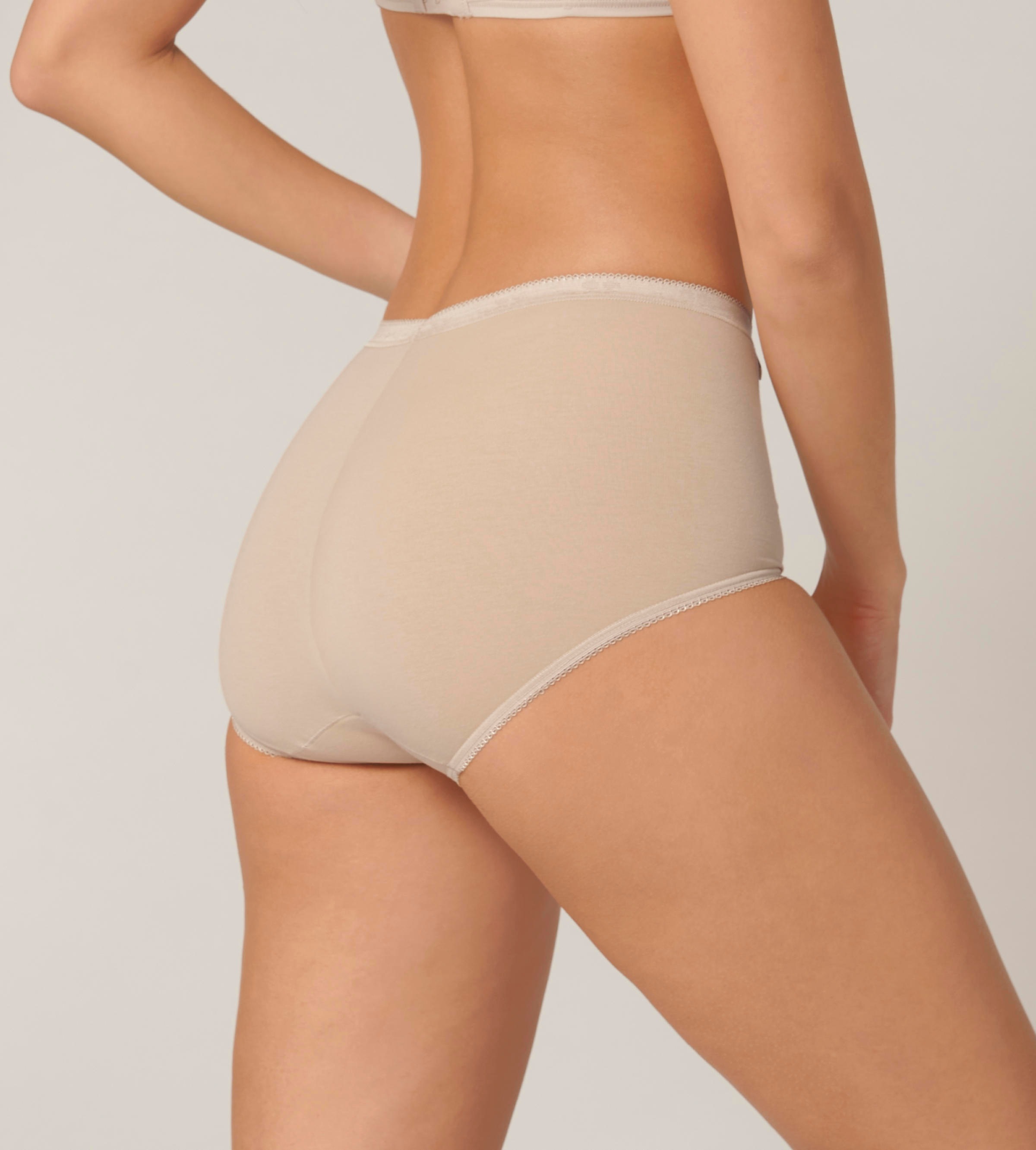 Thumbnail - sloggi Maxislip "Basic+" 4er Pack, weiche Nähte, Baumwollmischung