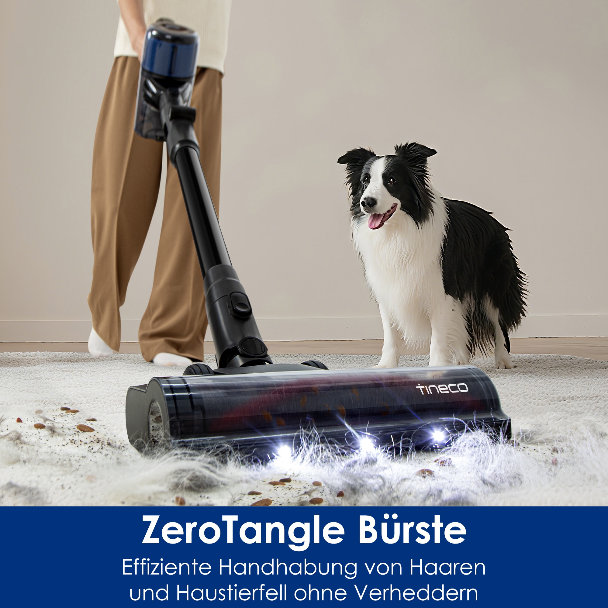 Tineco Akku-Stielstaubsauger »Pure One S30 Pro« 200W Saugleistung, Faltbares Saugrohr, starke Akku-Leistung