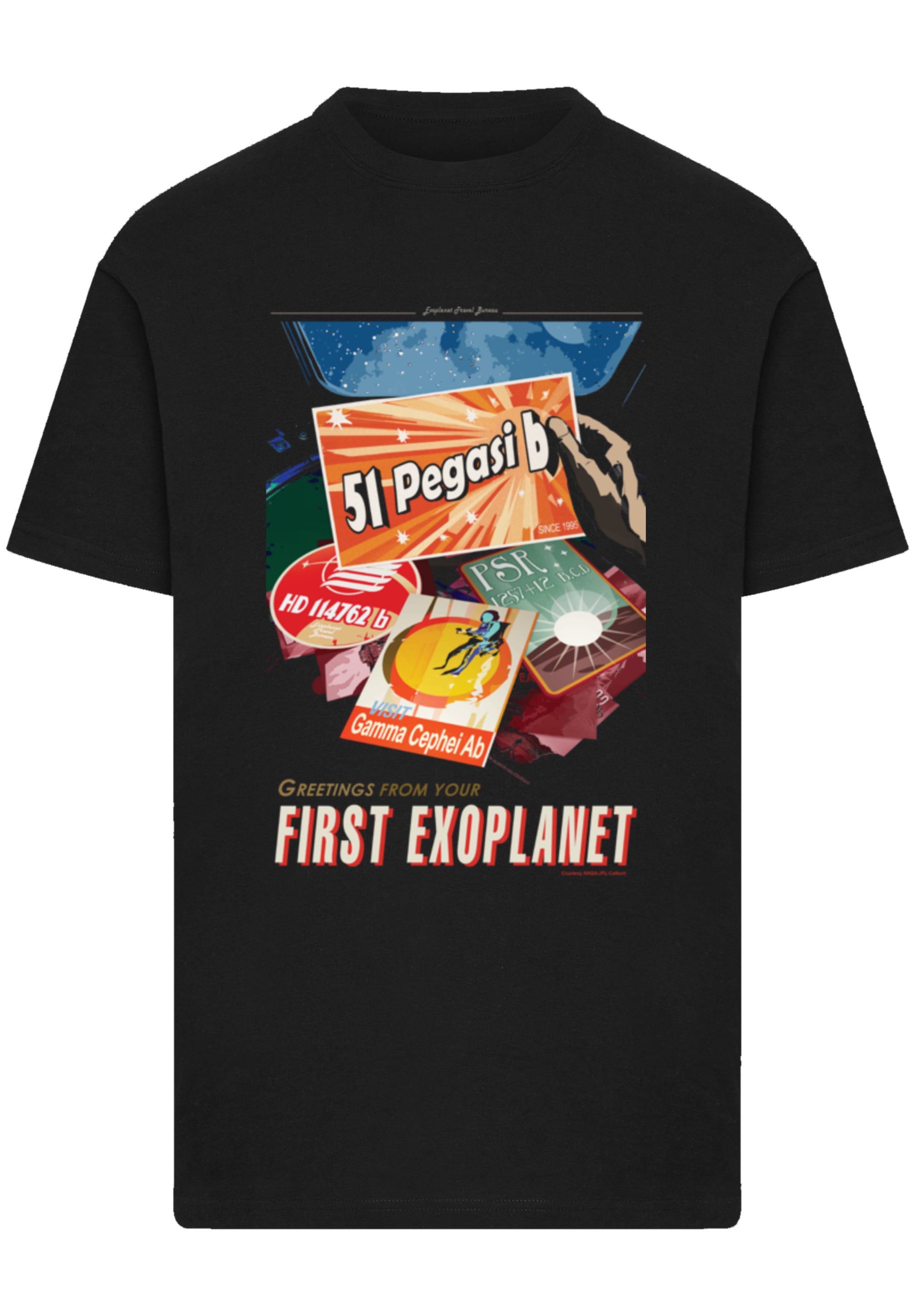 F4NT4STIC T-Shirt »NASA 51 Pegasi b Exoplanet Interplanetary«, Premium Qualität