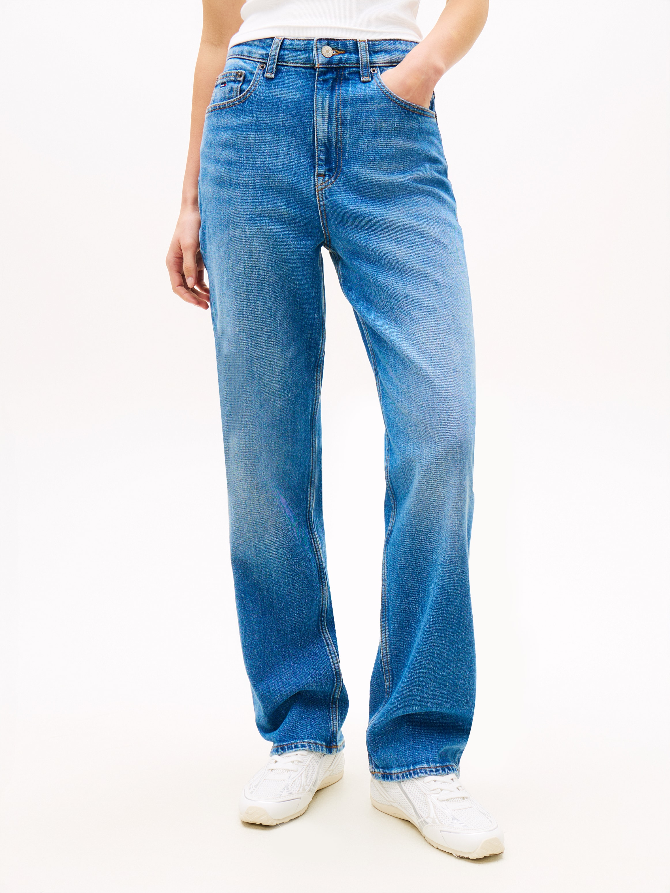 Tommy Jeans Straight-Jeans "LAYLA HR SLIM STR" slim fit, high waist günstig online kaufen