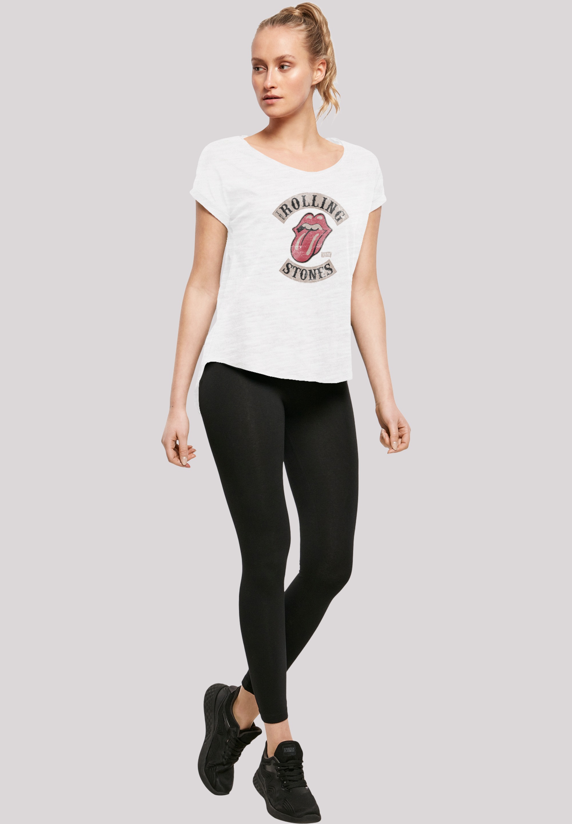 F4NT4STIC T-Shirt »The Rolling Stones Tour '78«, Premium Qualität