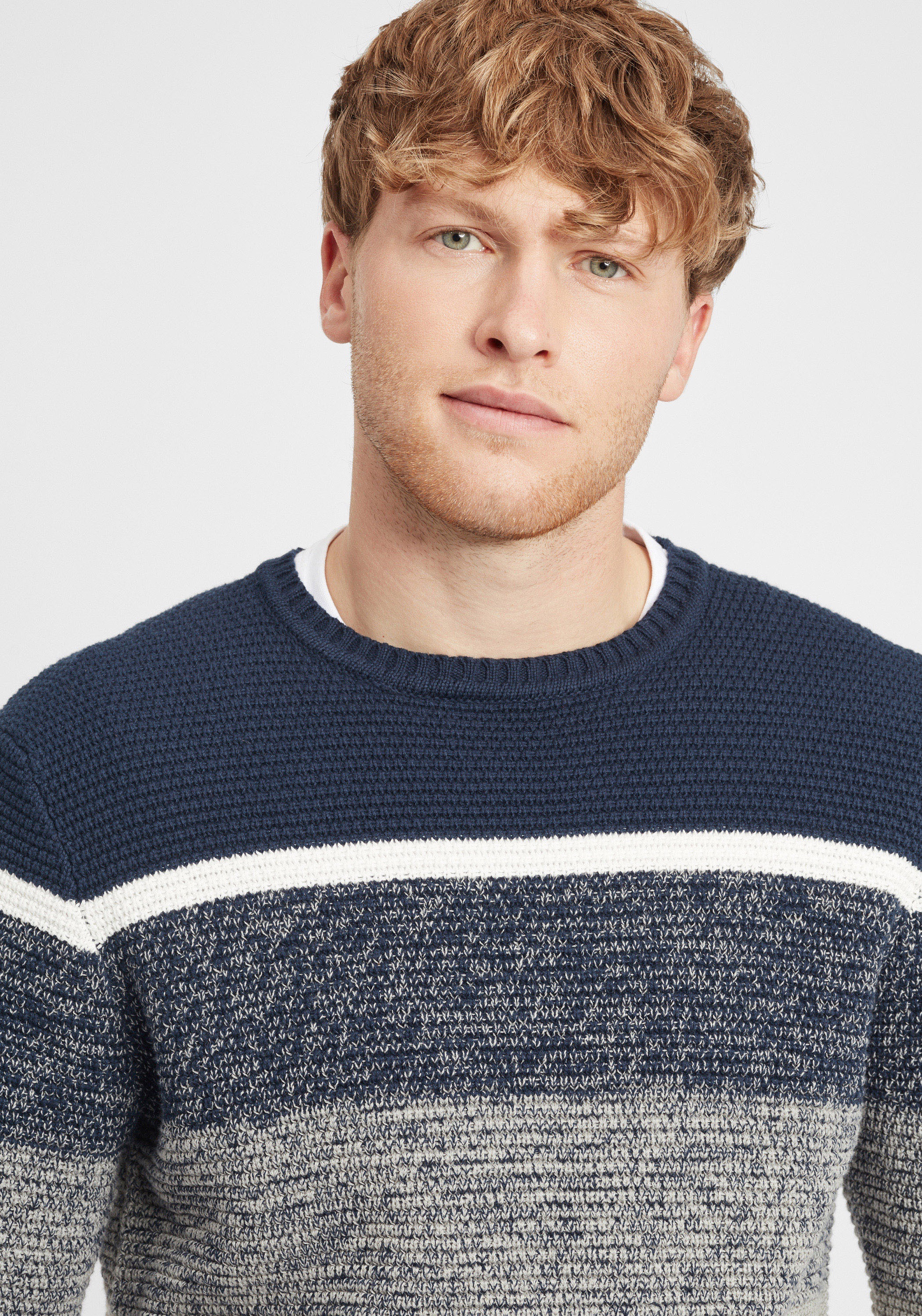 Blend Strickfleece-Pullover »Strickpullover BHCedro«