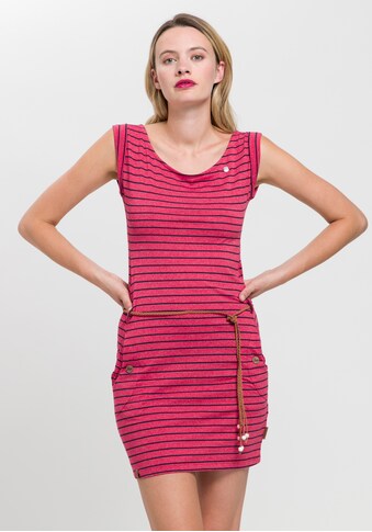 Ragwear Jerseykleid »TAG STRIPES O«, (2 tlg., mit Bindegürtel), im Streifen-Ringel-Design kaufen