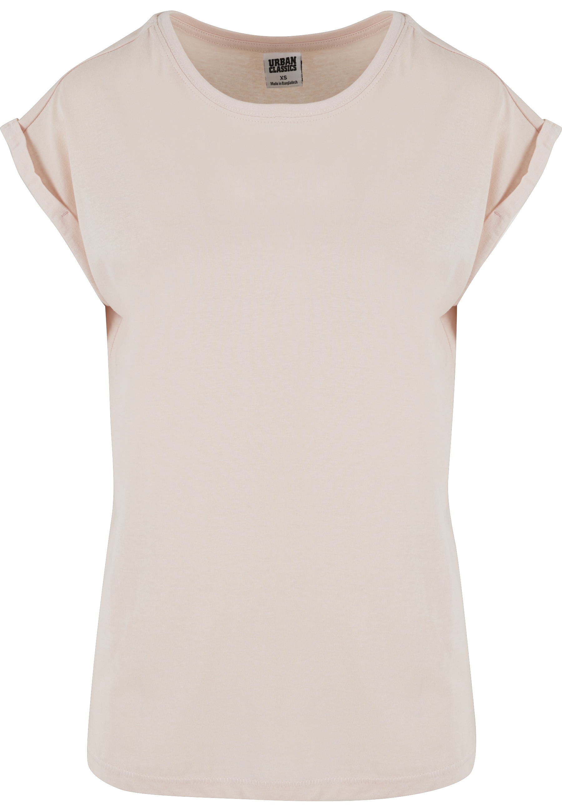 URBAN CLASSICS Kurzarmshirt "Urban Classics Damen Ladies Extended Shoulder günstig online kaufen