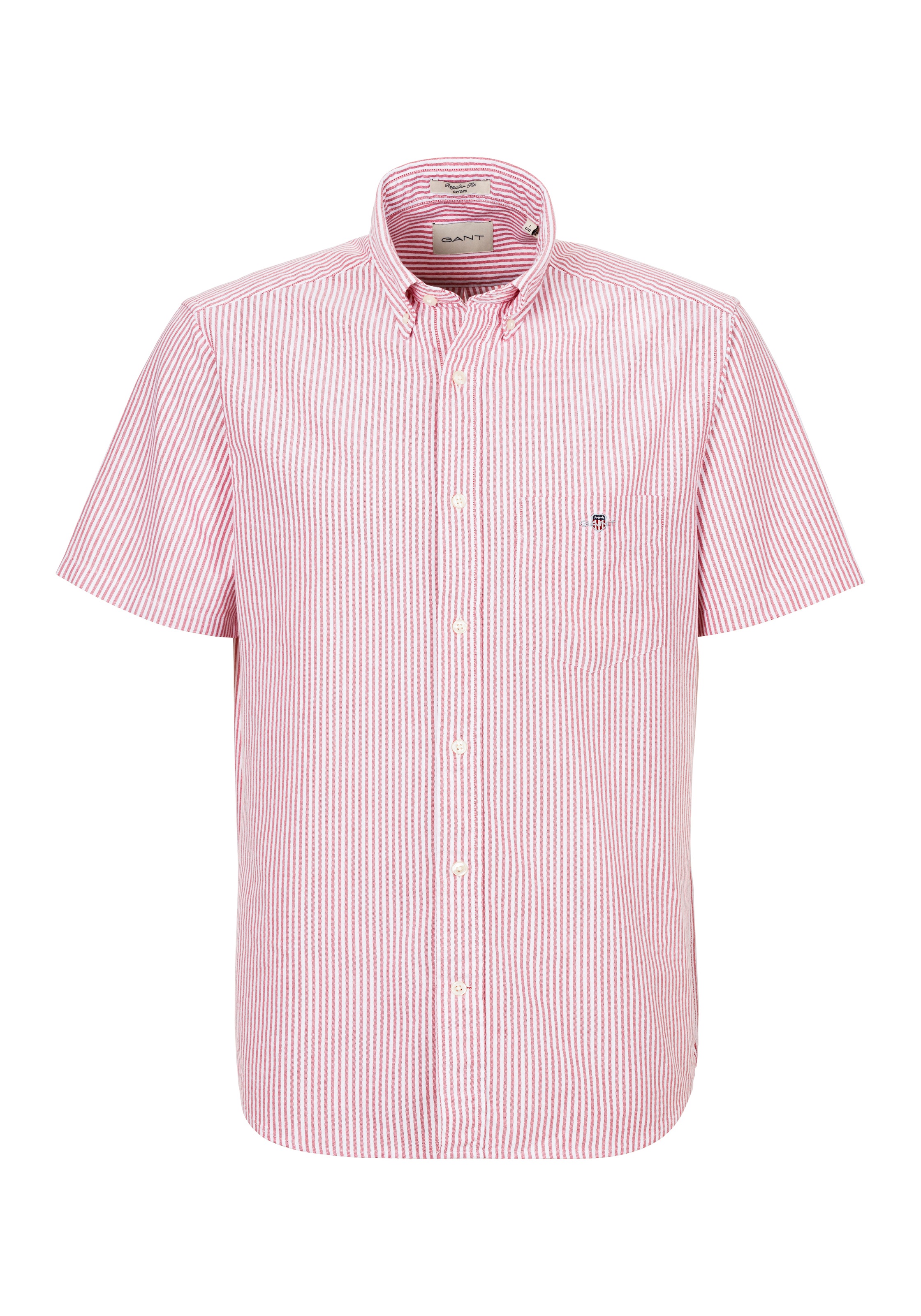 Gant Kurzarmhemd "REG CLASSIC OXFORD STRIPE SS SHIRT" günstig online kaufen