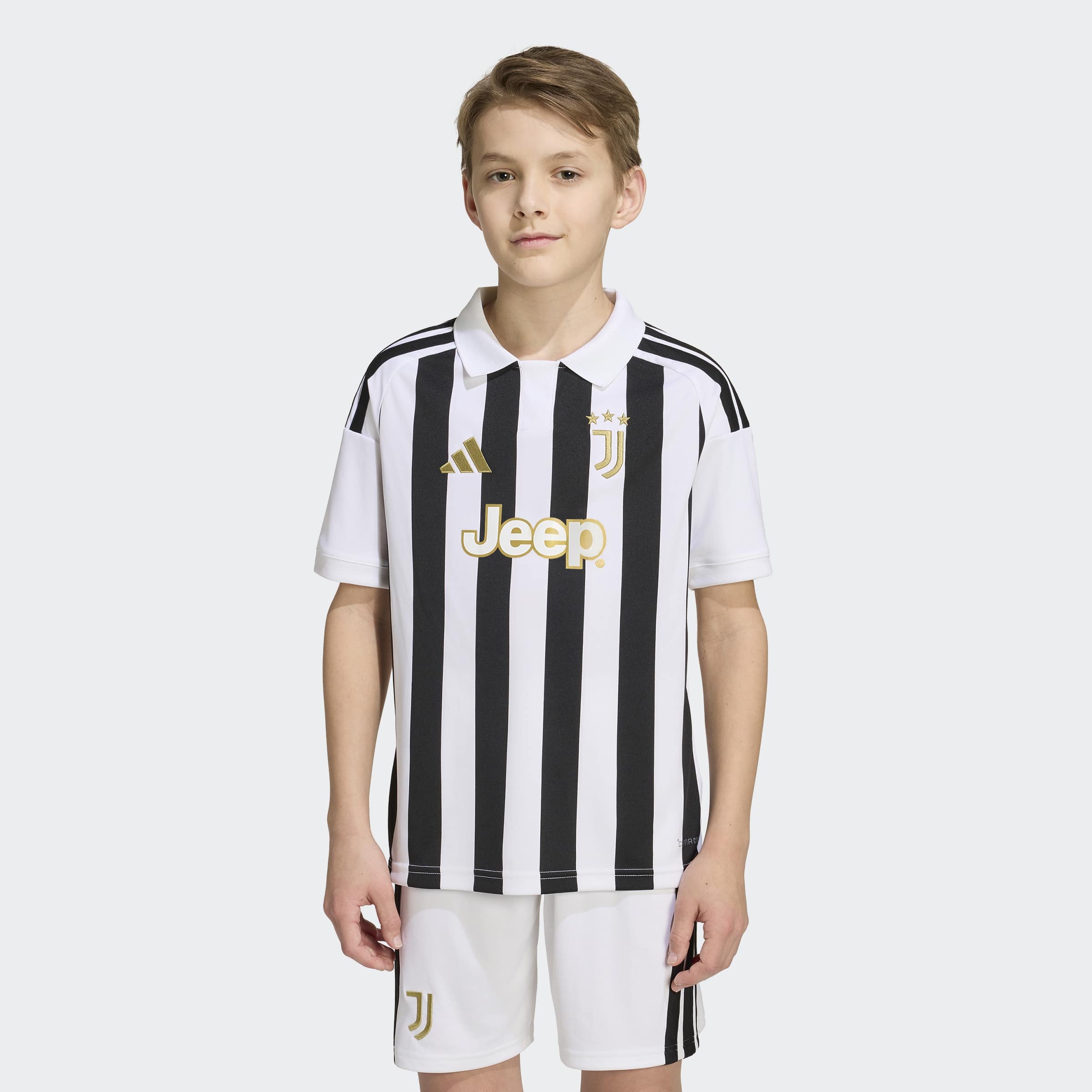 adidas Performance Fußballtrikot »JUVE H JSY Y« mit Climacool Technologie, mit traditionellem Kragen, mit 3-Streifen