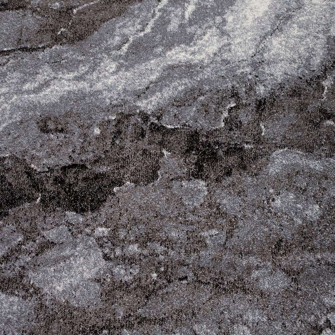 my home Teppich »Sonnenhang«, rechteckig, 9 mm Höhe, mit besonders weichem Flor, Kurzflor, modernes Marmor Design