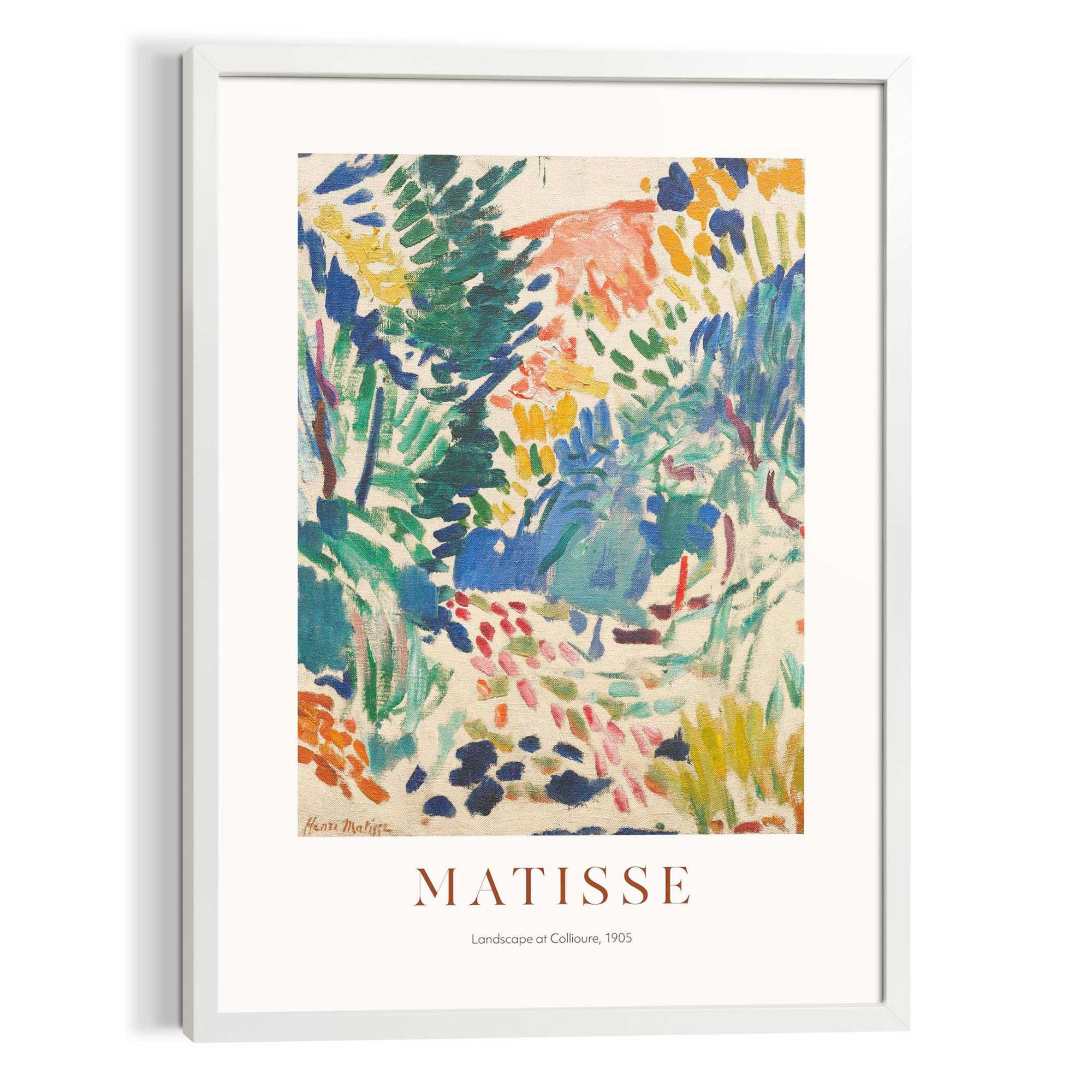 Leinwandbild »Matisse - Landscape at Collioure«