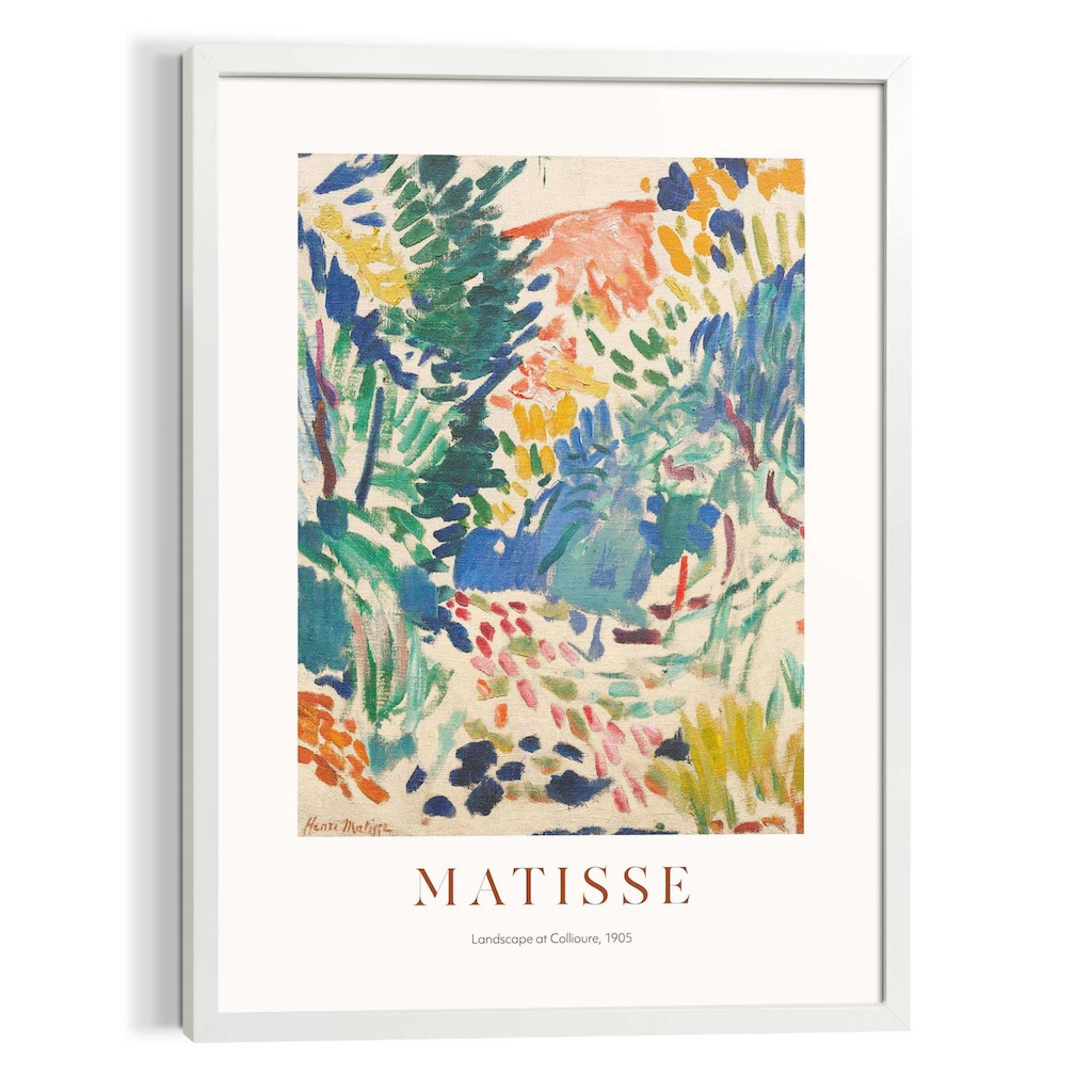 Reinders! Leinwandbild »Matisse - Landscape at Collioure«