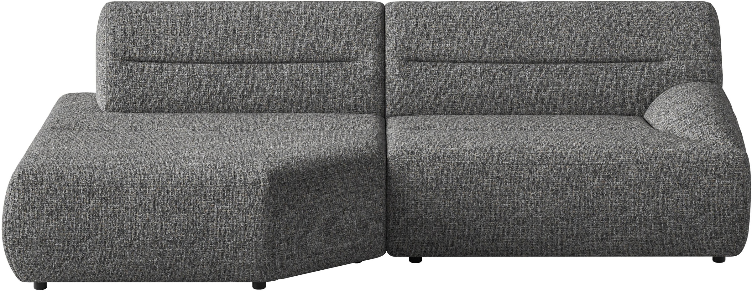 sit&more Ecksofa "Scrabble" Modernes Design in verschiedenen Stoffarten