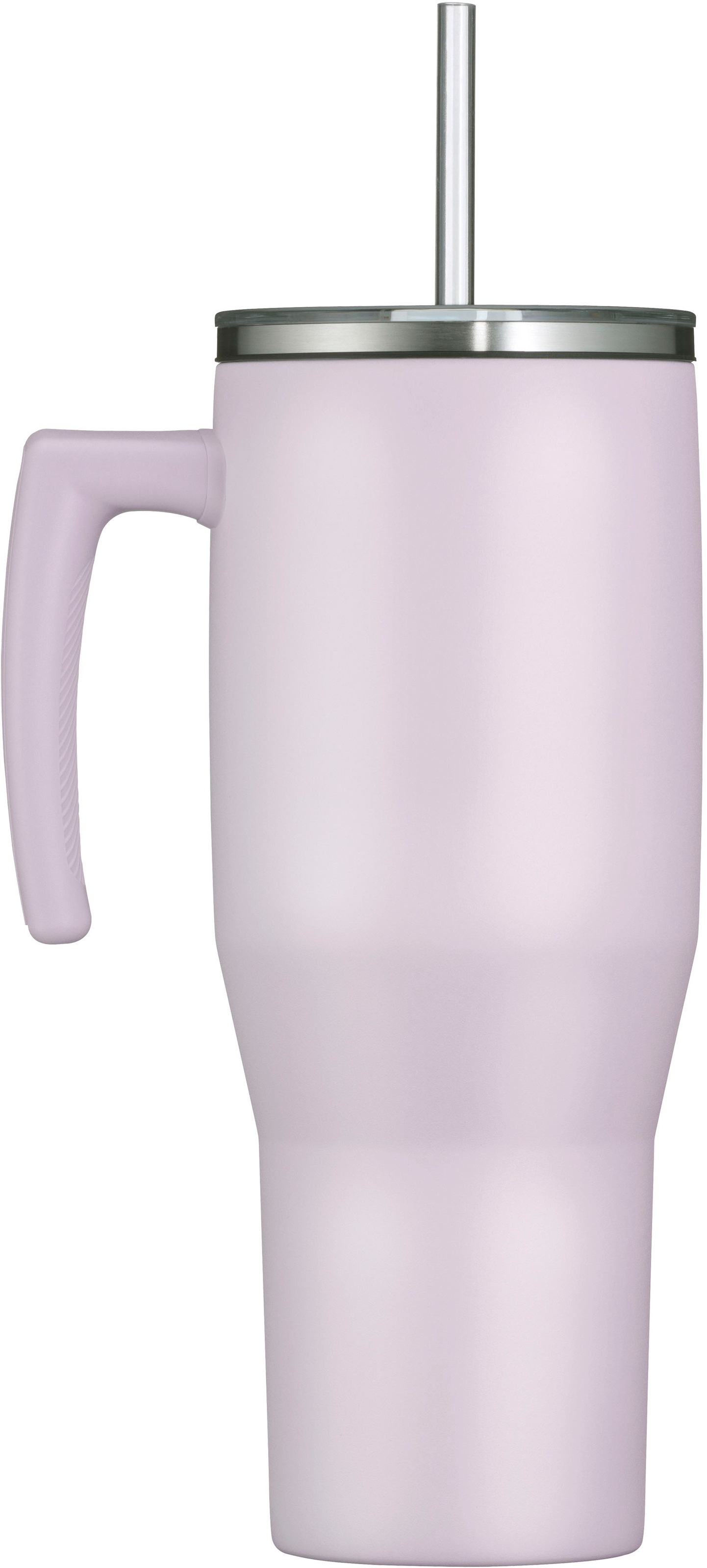 THERMOS Thermobecher »REFRESHING SERIES ISOLIERTRINKBECHER mit Strohhalm«, (1 tlg.), 1,10l, 6h heiß & 6h kalt, mit Griff