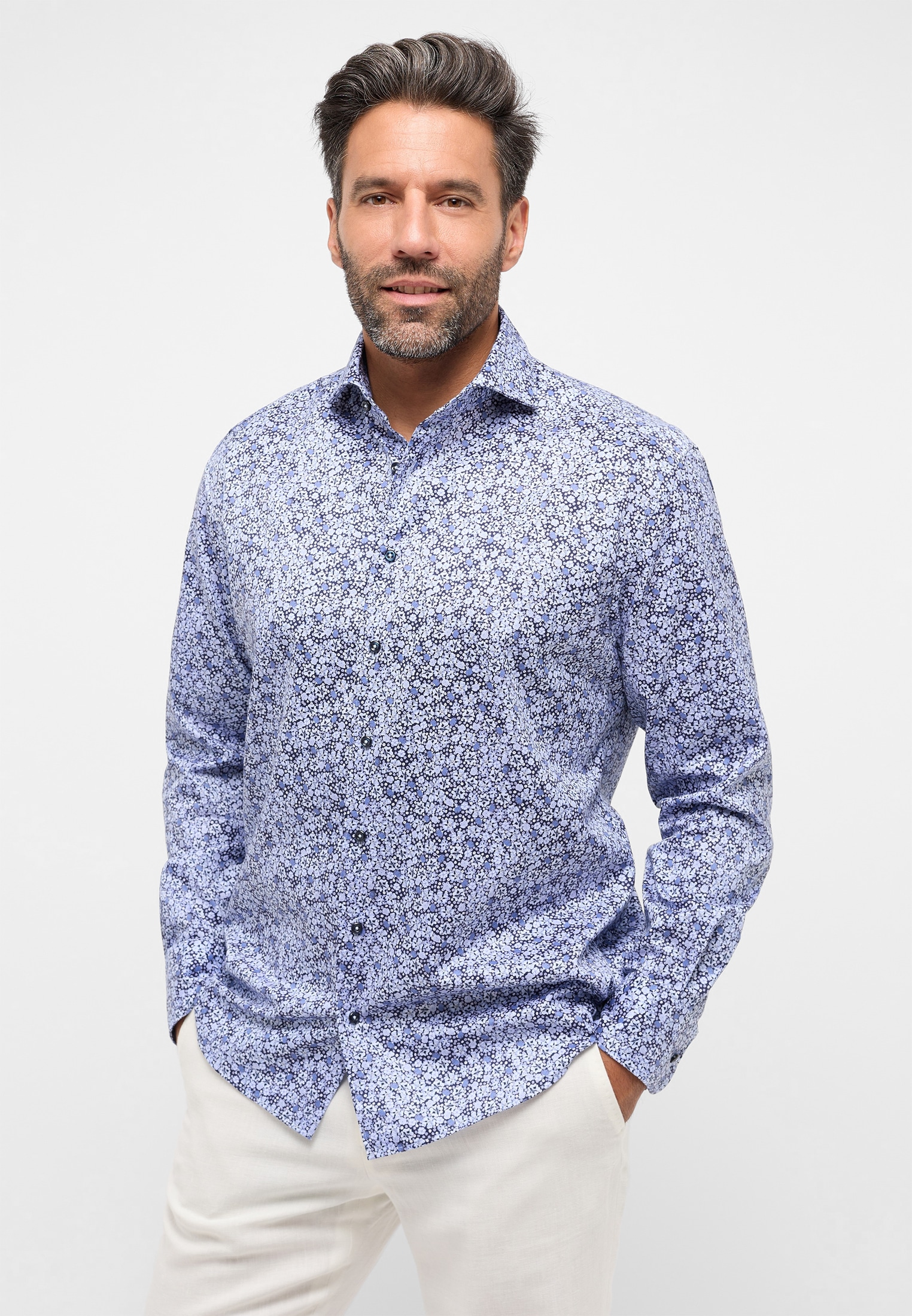 Eterna Langarmhemd "COMFORT FIT" günstig online kaufen