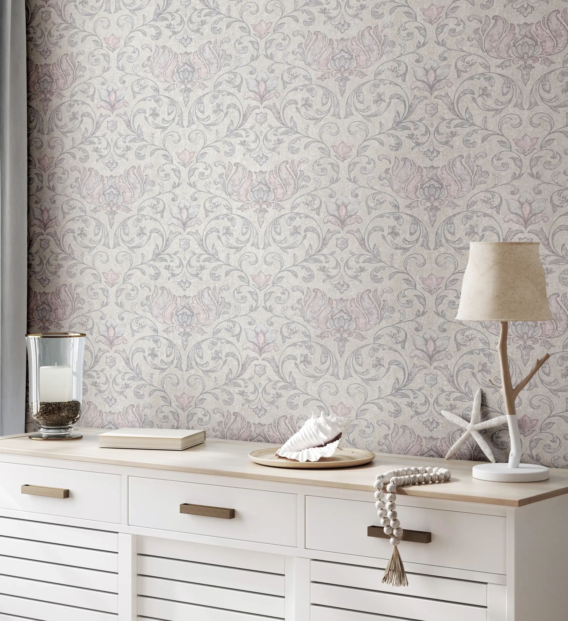 Marburg Vliestapete "Tapete Shape Depth" floral geprägt moderne Vliestapete für Wohnzimmer Schlafzimmer Küche