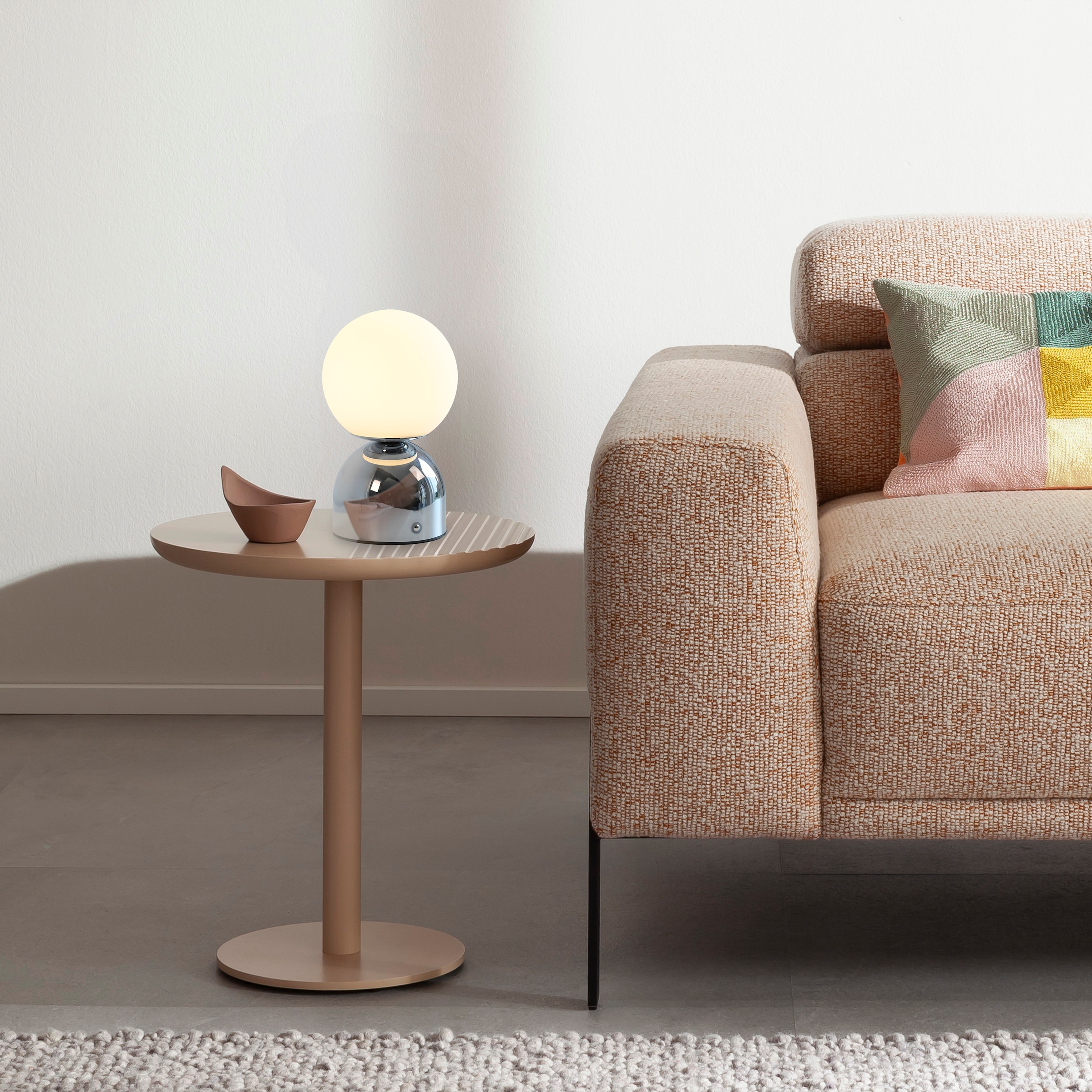 SCHÖNER WOHNEN-Kollektion LED Tischleuchte »RUDI« LED-Board 1 Stk. warmweiß - kaltweiß SCHÖNER WOHNEN Kollektion, CCT 3000-6000K, Touchdimmer, Memoryfunktion