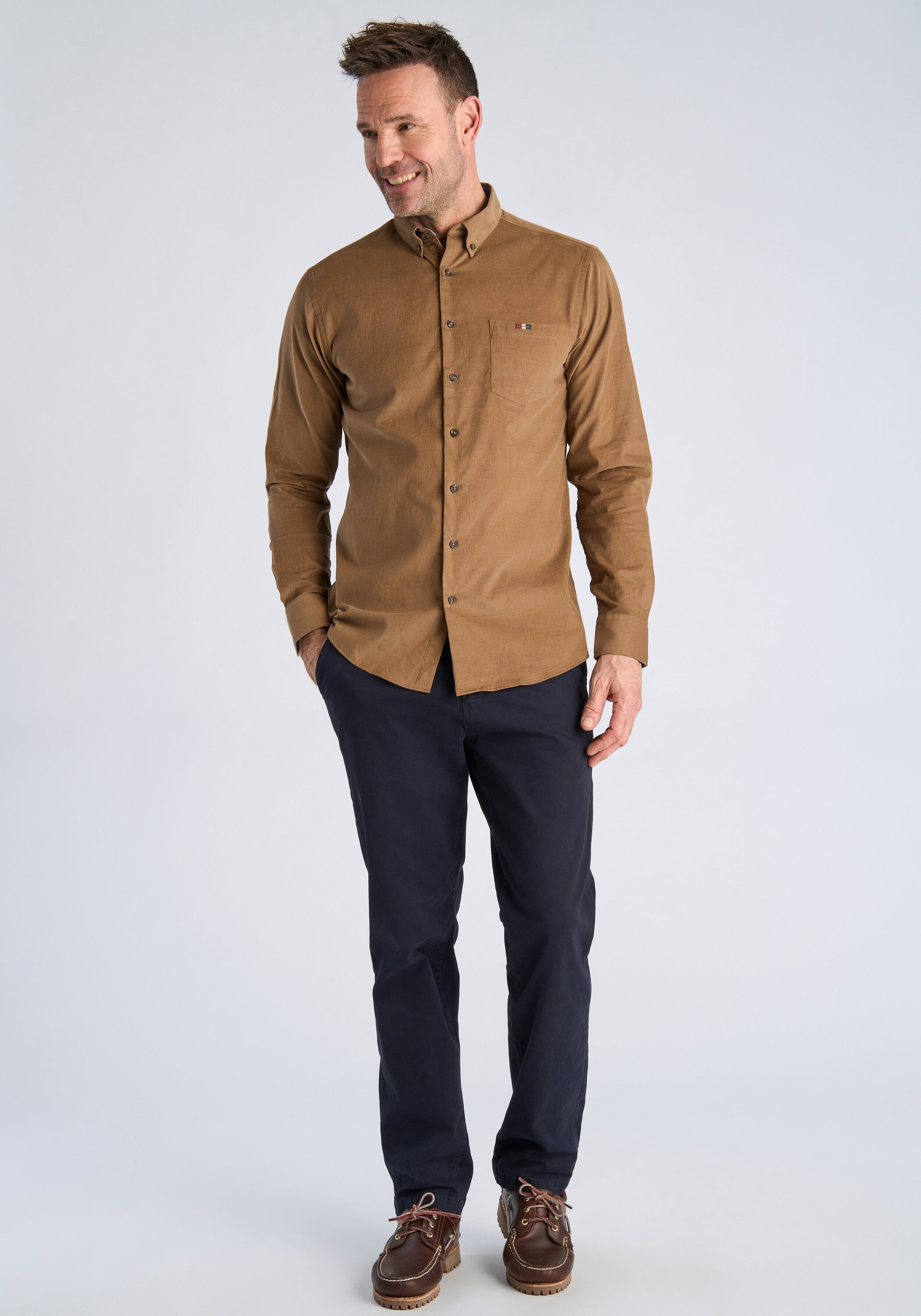 BISON Businesshemd "Business-Casual-Hemd Regular Fit" günstig online kaufen