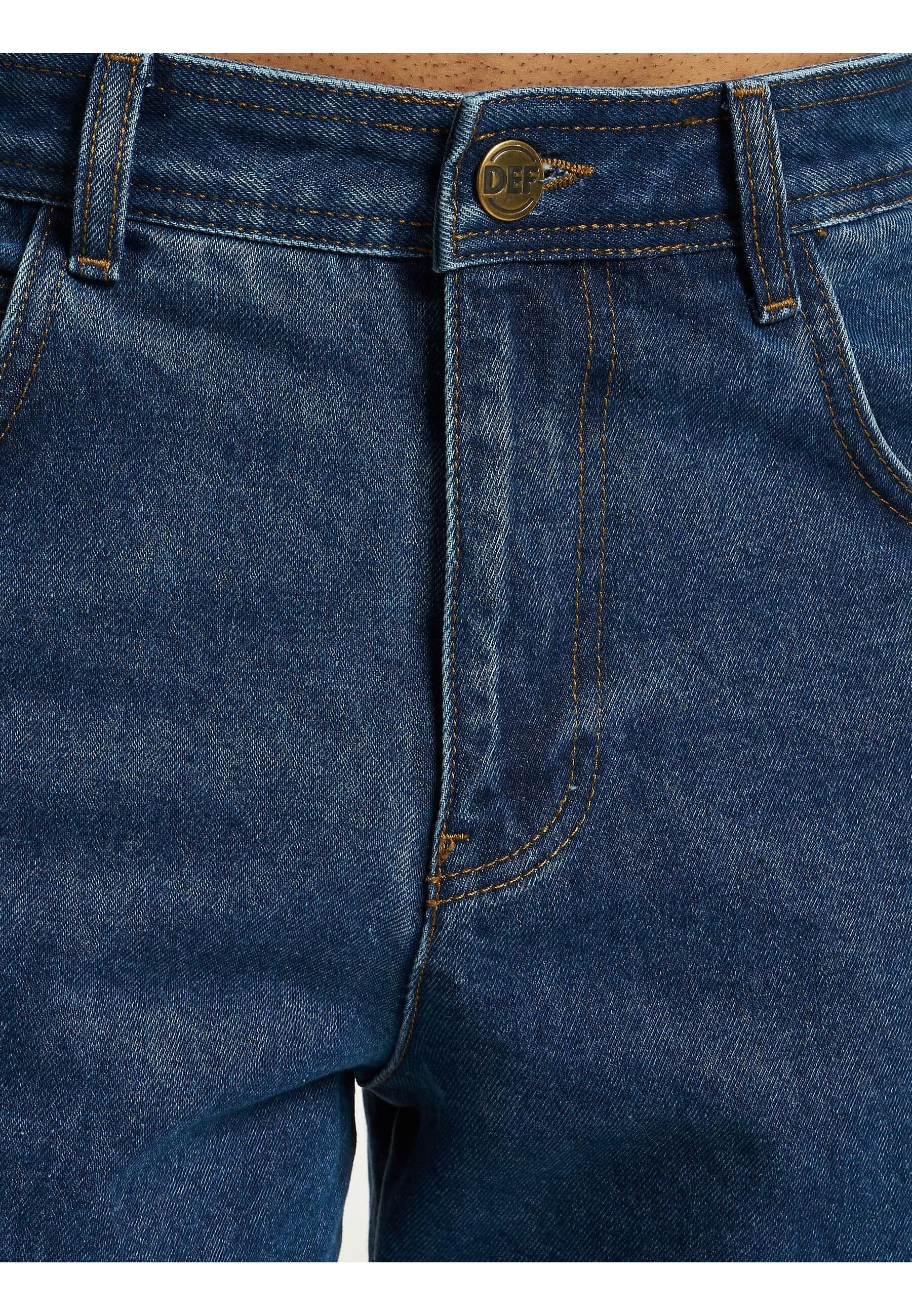 DEF Bequeme Jeans »DEF Herren DEF Tapered Loose Fit Denim«, (1 tlg.)