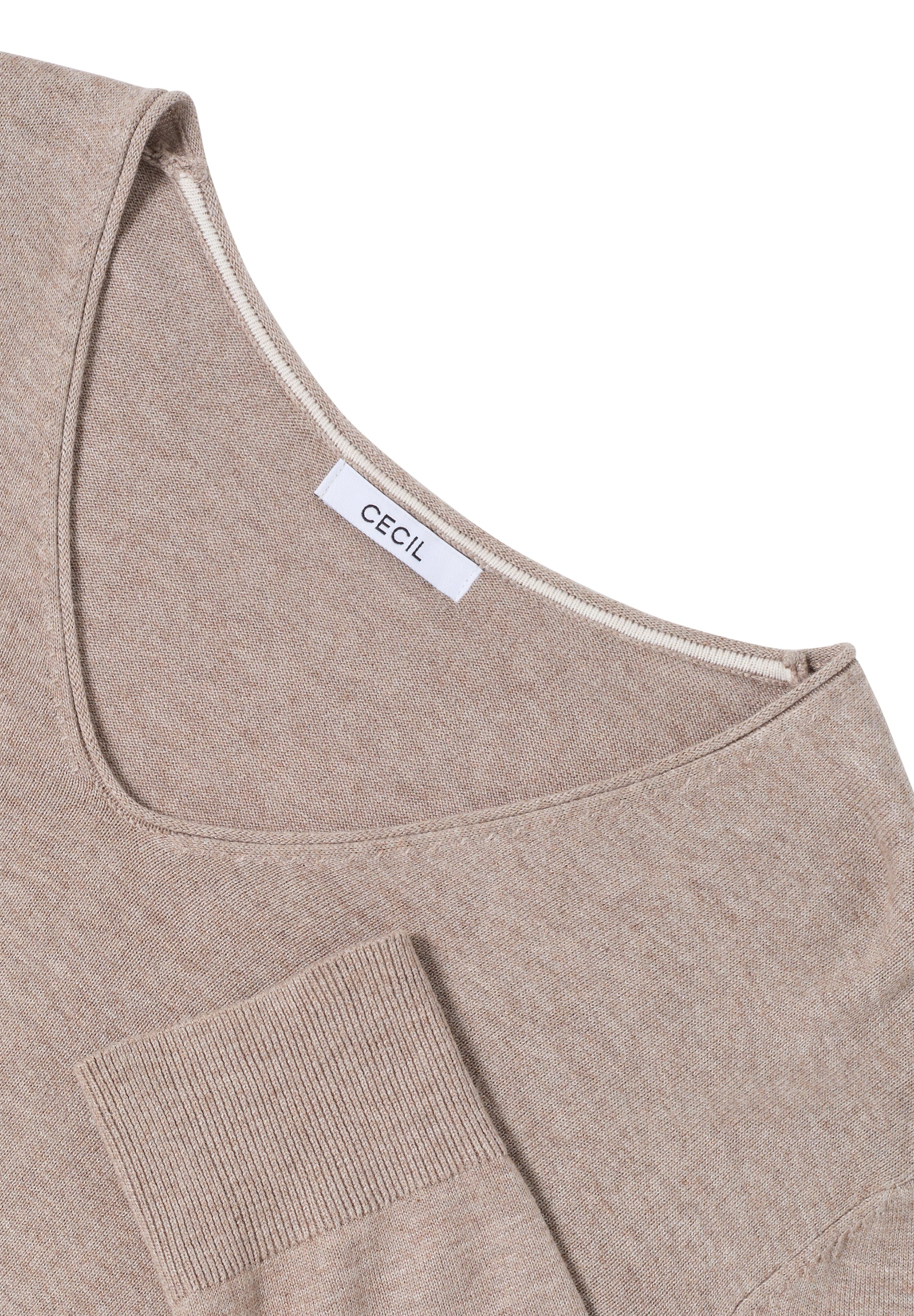 Cecil Strickpullover, im soften Baumwoll-Mix