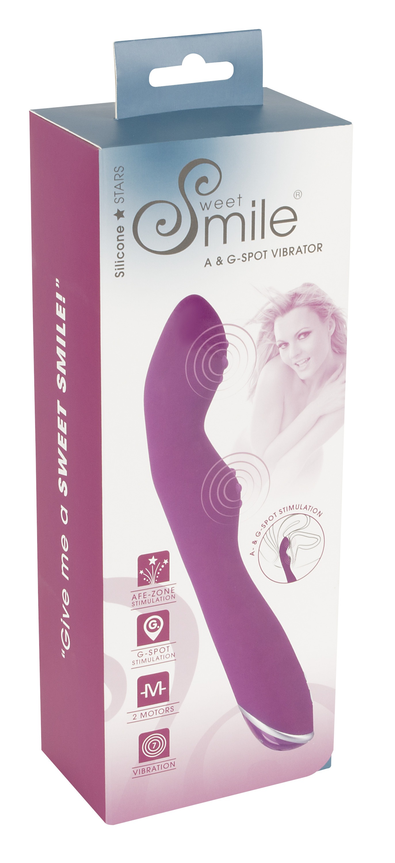 Sweet Smile Vibrator »A- und G-Punkt Vibrator A & G-Spot Vibrator«