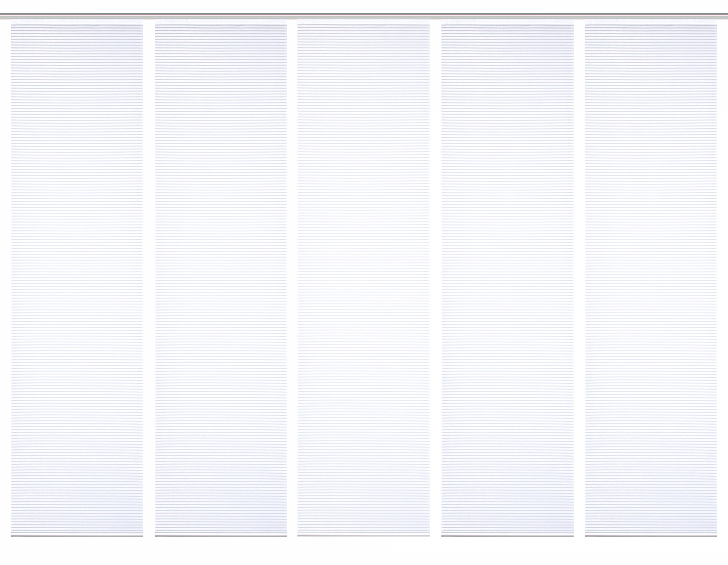 Thumbnail - HOME in green Schiebegardine "ROMOLUS" Paneelwagen 5 Stk. tlg. SET DIGITALDRUCK,BAMBUSOPTIK RECYCELT