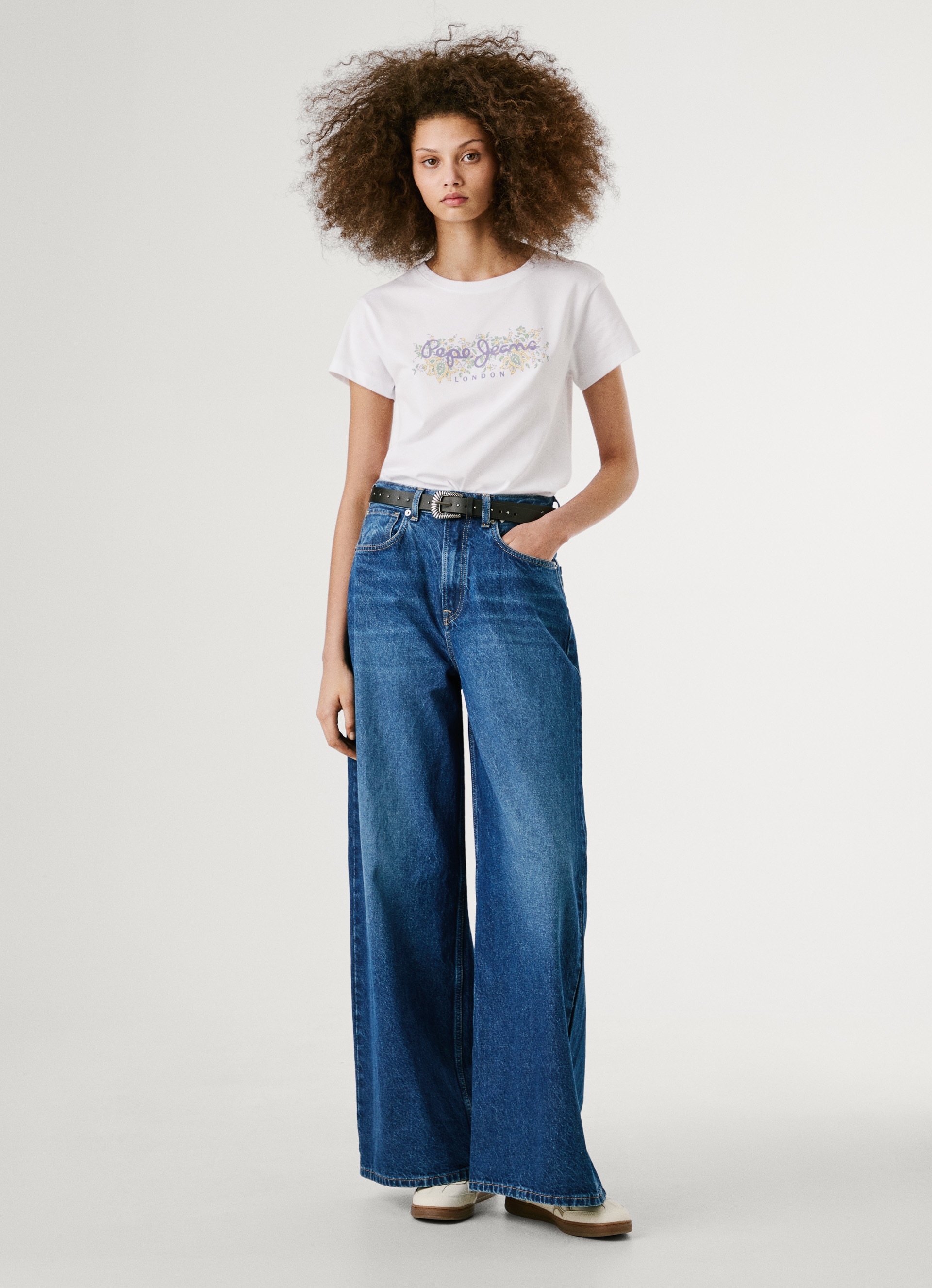 Pepe Jeans T-Shirt »AVA« mit floralem Print