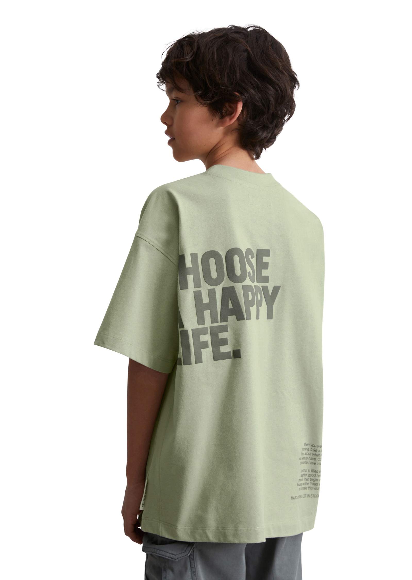 Marc O'Polo T-Shirt »mit Statement-Print«