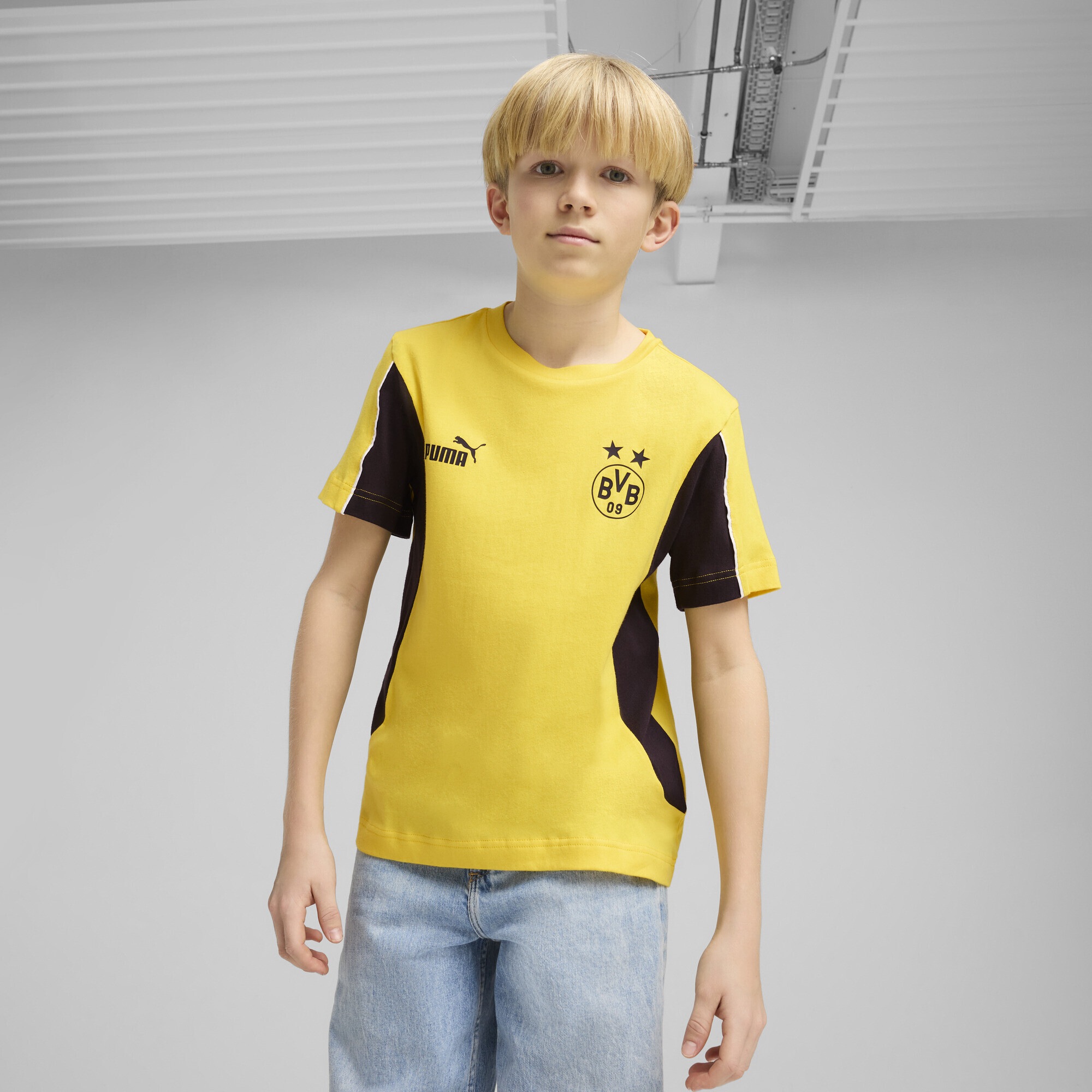 PUMA T-Shirt »Borussia Dortmund ftblARCHIVE T-Shirt Jungen«