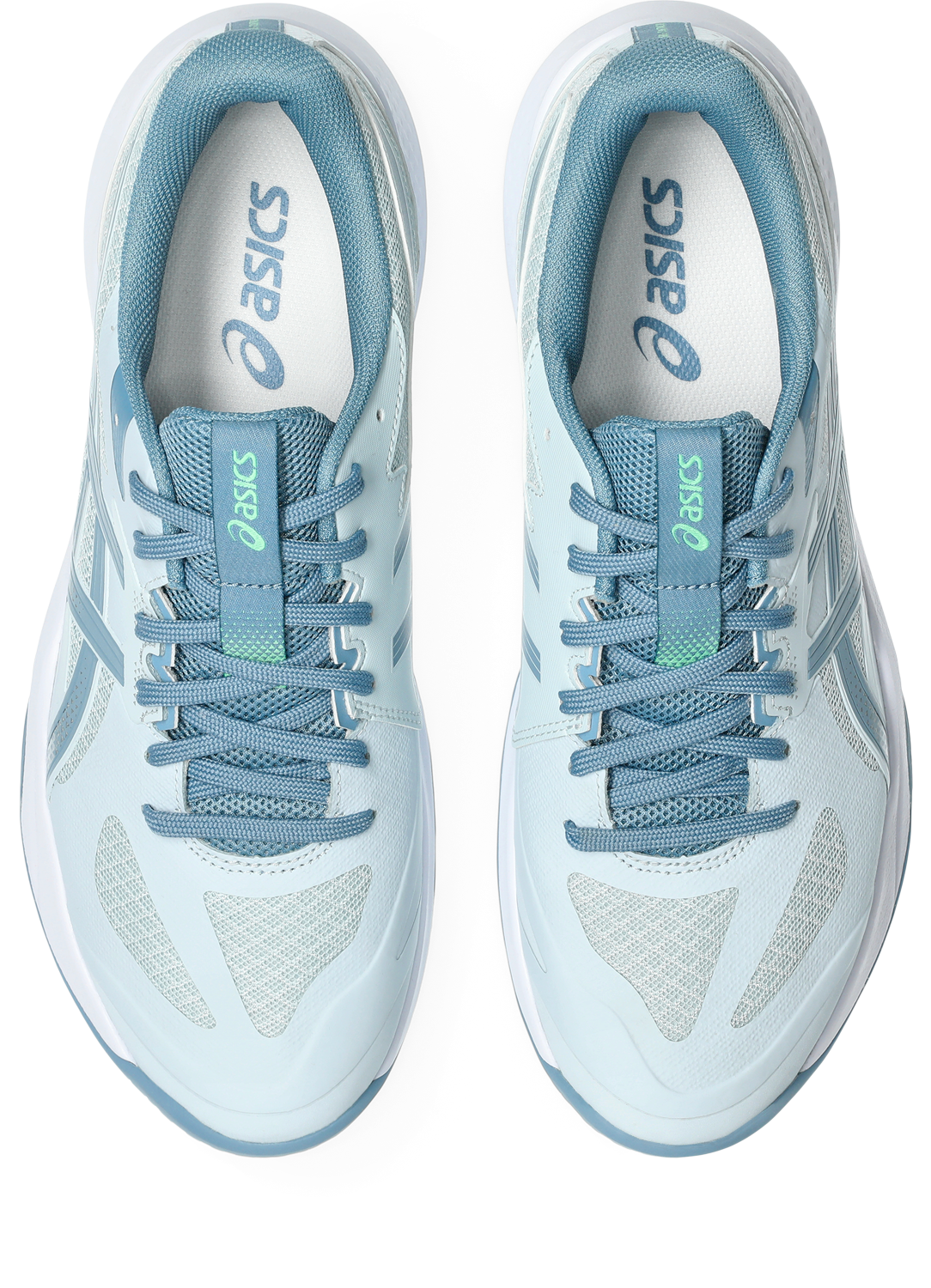 Hallenschuh ASICS "GEL-TACTIC 13", Herren, Gr. 47, cool grau, saba blau, Synthetik, Schuhe Hallenschuh, besonders geeignet für Handball und Volleyball 3
