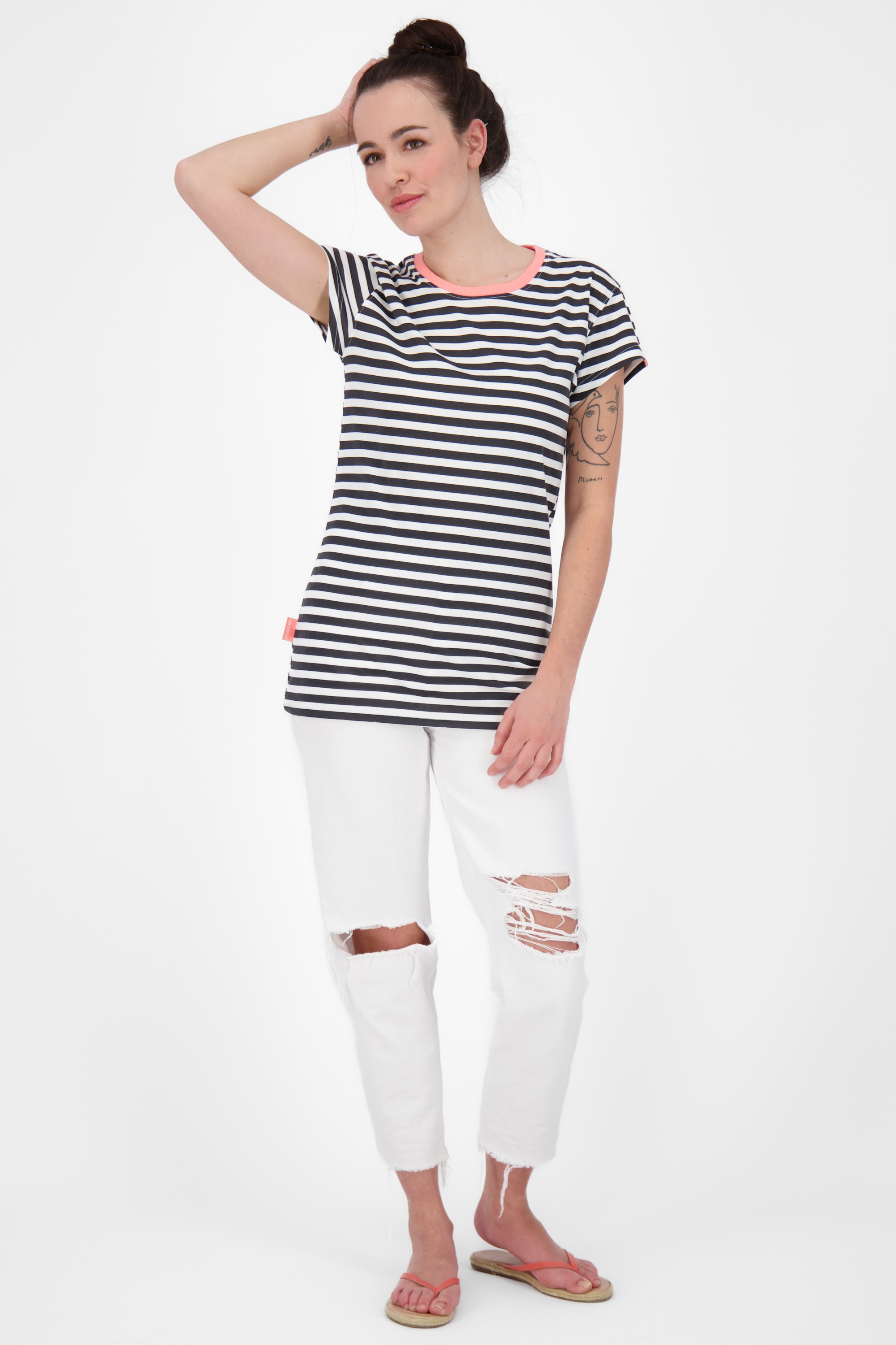 Alife & Kickin Rundhalsshirt »Damen AmandaAK B«