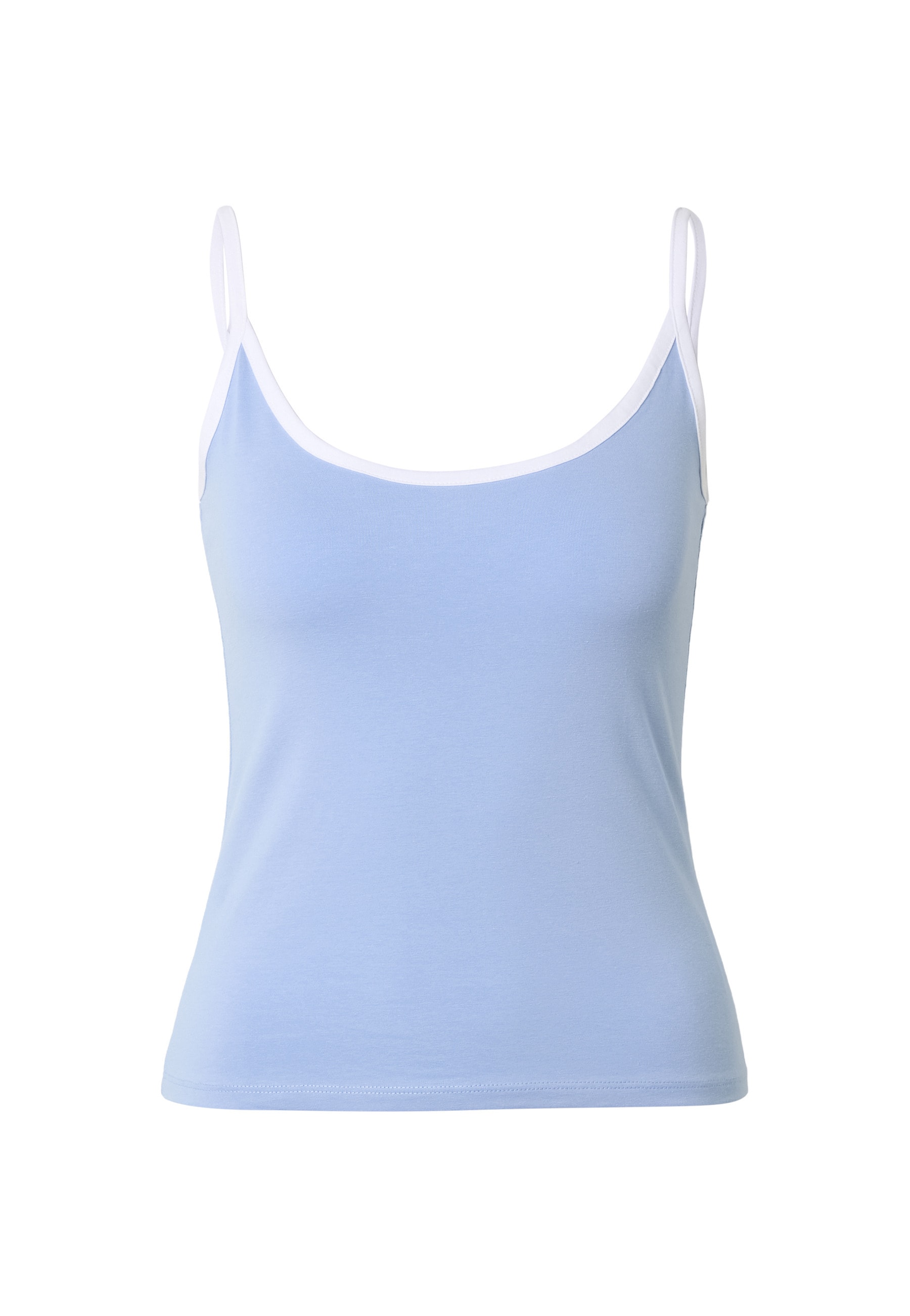 URBAN CLASSICS Tanktop »Urban Classics Ladies Contrast Basic Top 2-Pack«