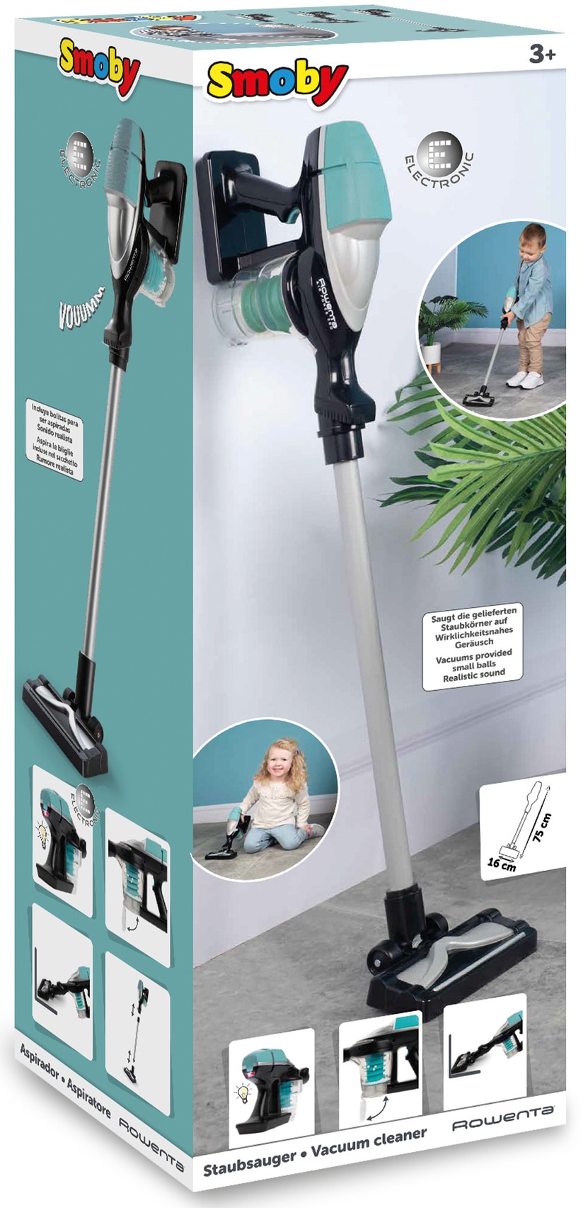 Smoby Kinder-Staubsauger »Rowenta Air Force«, mit Licht und Sound