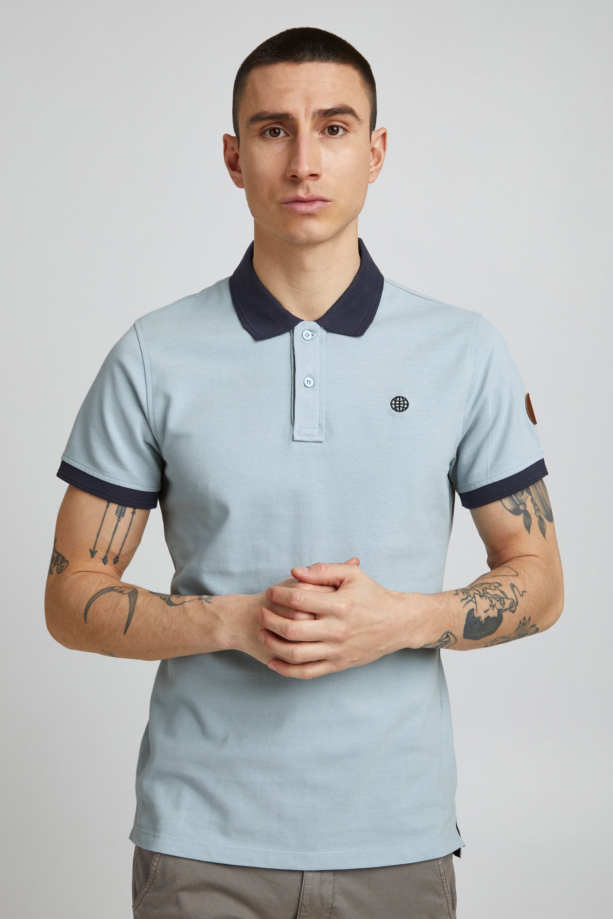 Blend Poloshirt "BHRalf", Polo mit farblich abgesetztem Kragen günstig online kaufen