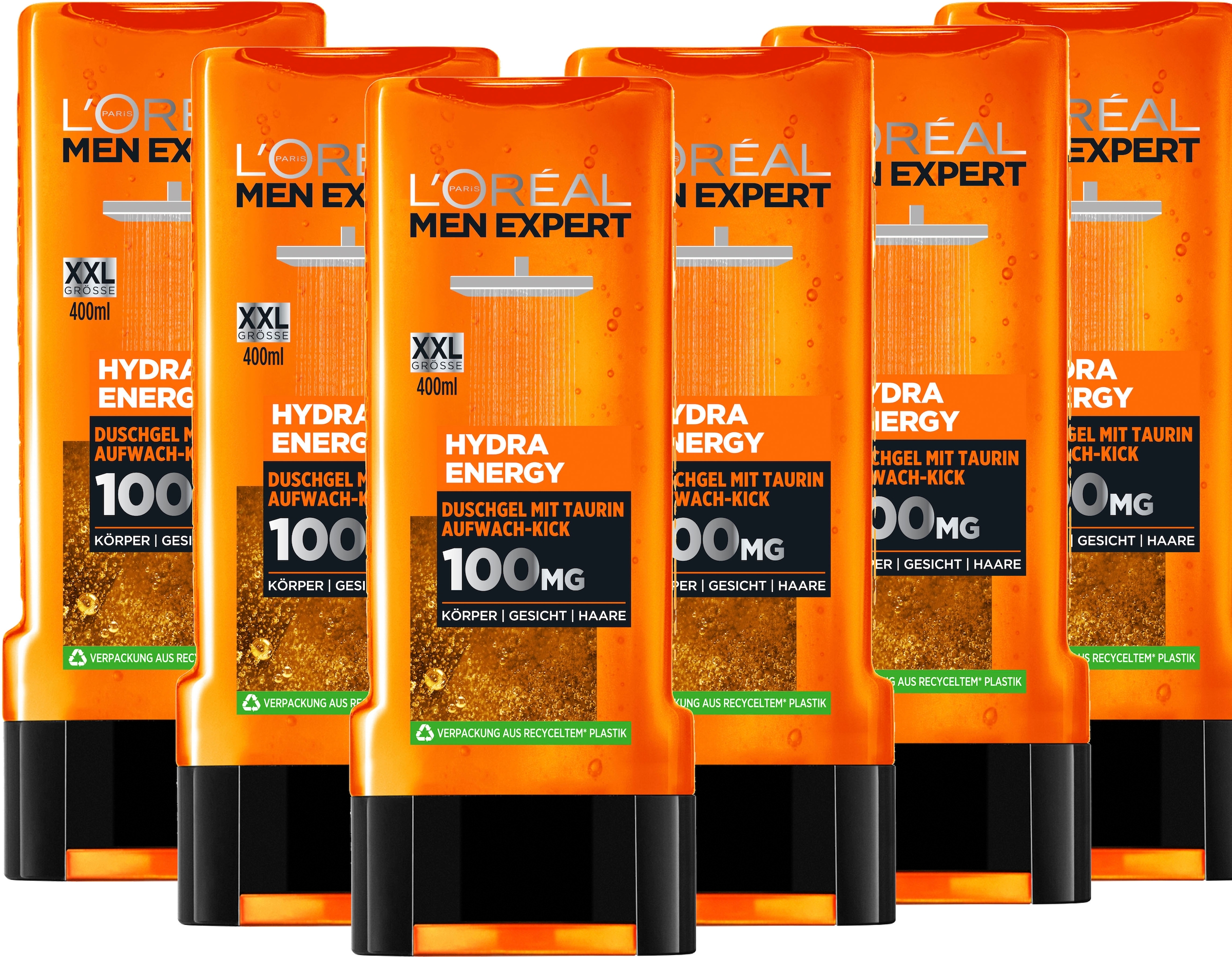 PARIS Duschgel 6 EXPERT tlg.) | kaufen BAUR L\'ORÉAL online Energy (Packung, Aufwach-Kick«, »Hydra MEN