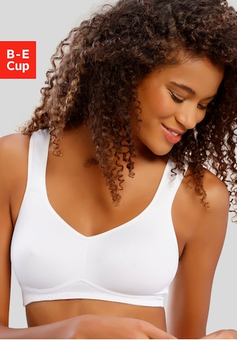 T-Shirt-BH, ohne Bügel mit nahtlos vorgeformten Cups