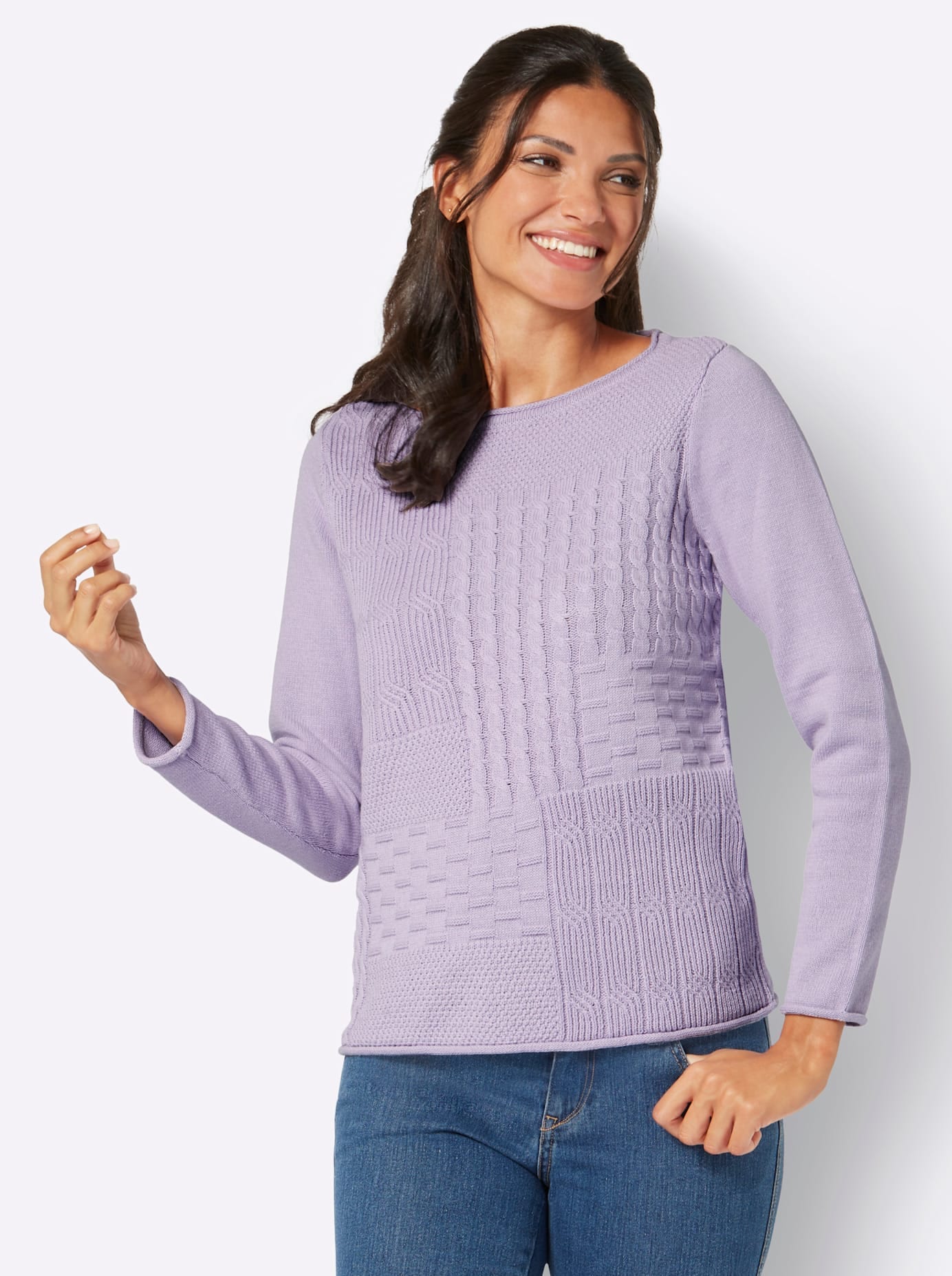 Classic Basics Strickpullover "Langarm-Pullover" günstig online kaufen