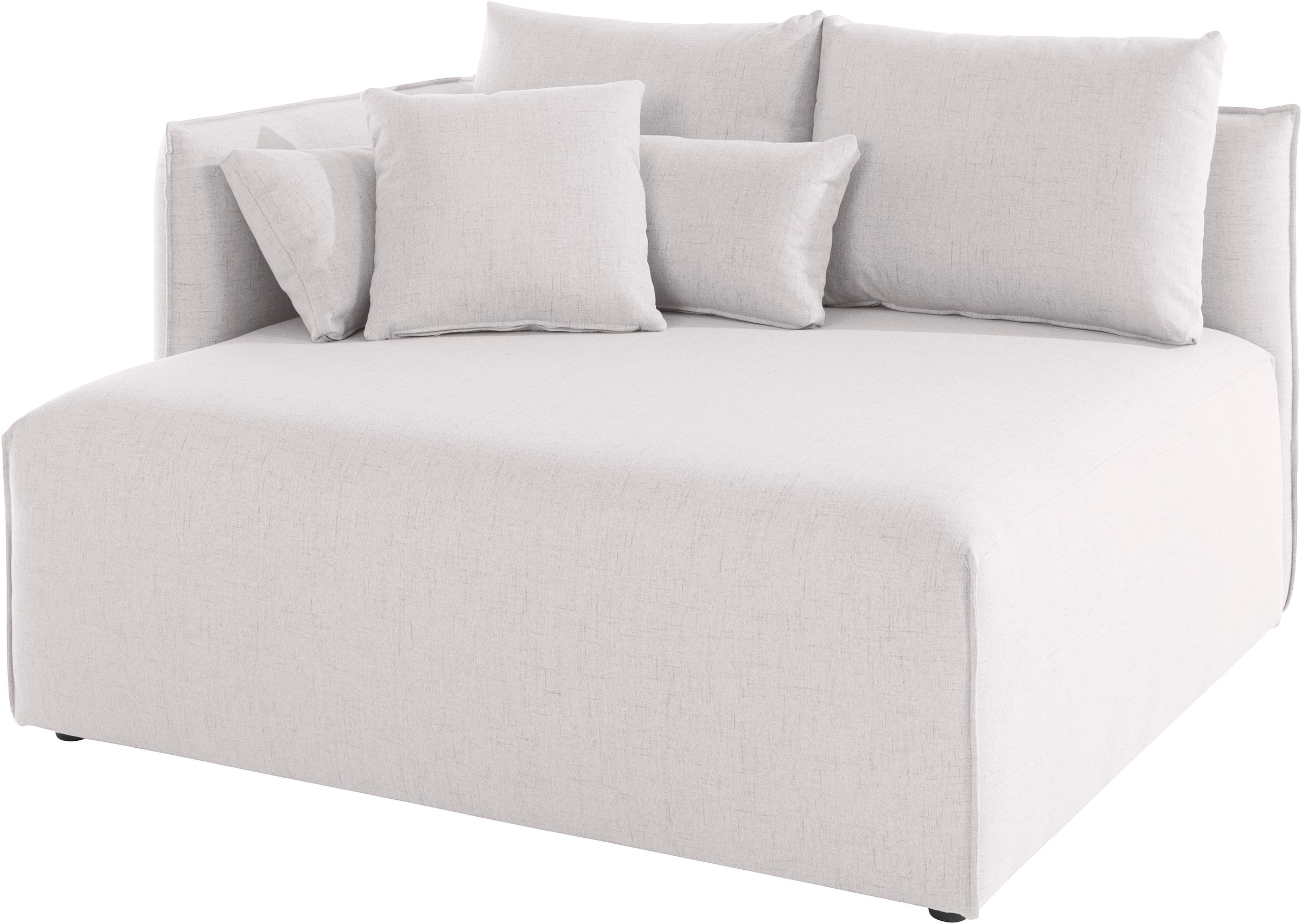 andas Ottomane »Nöre«, kurzes Lounge-Modul - zum Zusammenstellen, Breite 138 cm, Tiefe 128 cm